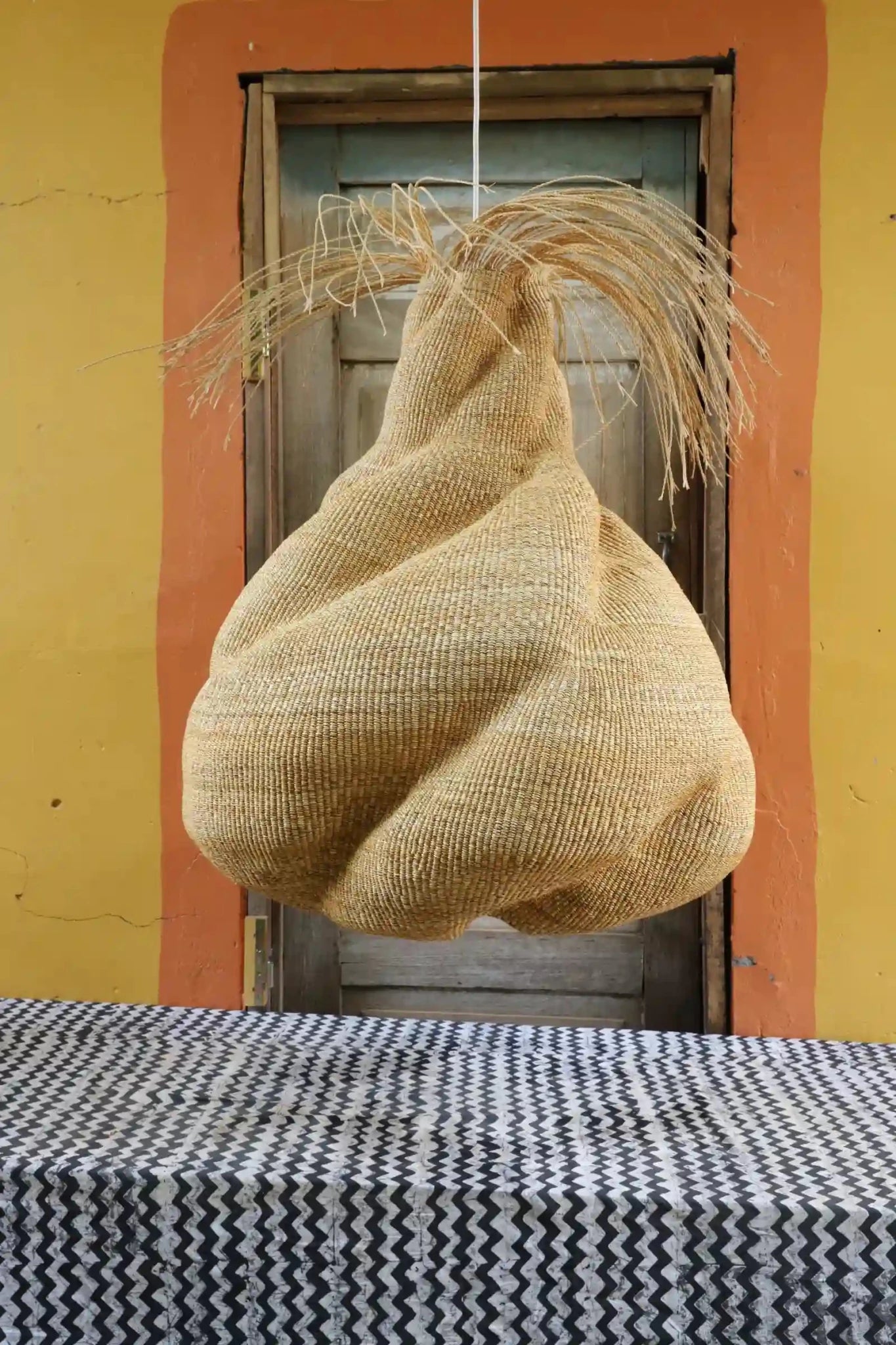 Helix Pendant Lampshade - The Baba Tree Basket Company