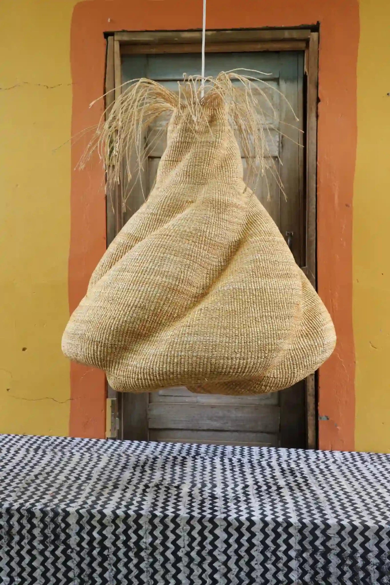 Helix Pendant Lampshade - The Baba Tree Basket Company