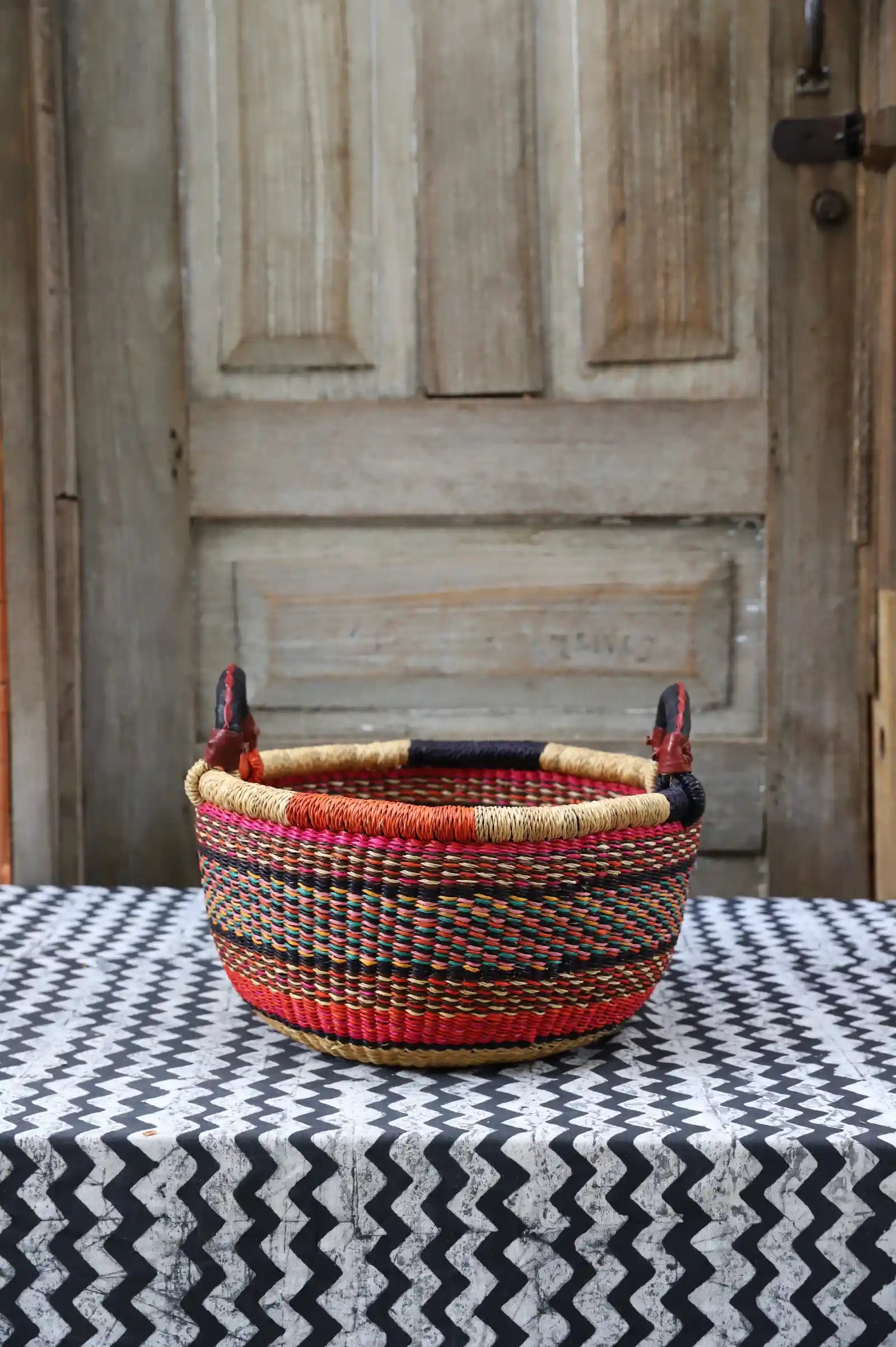Gbenka Storage Basket (Small) by Paul Apasinore
