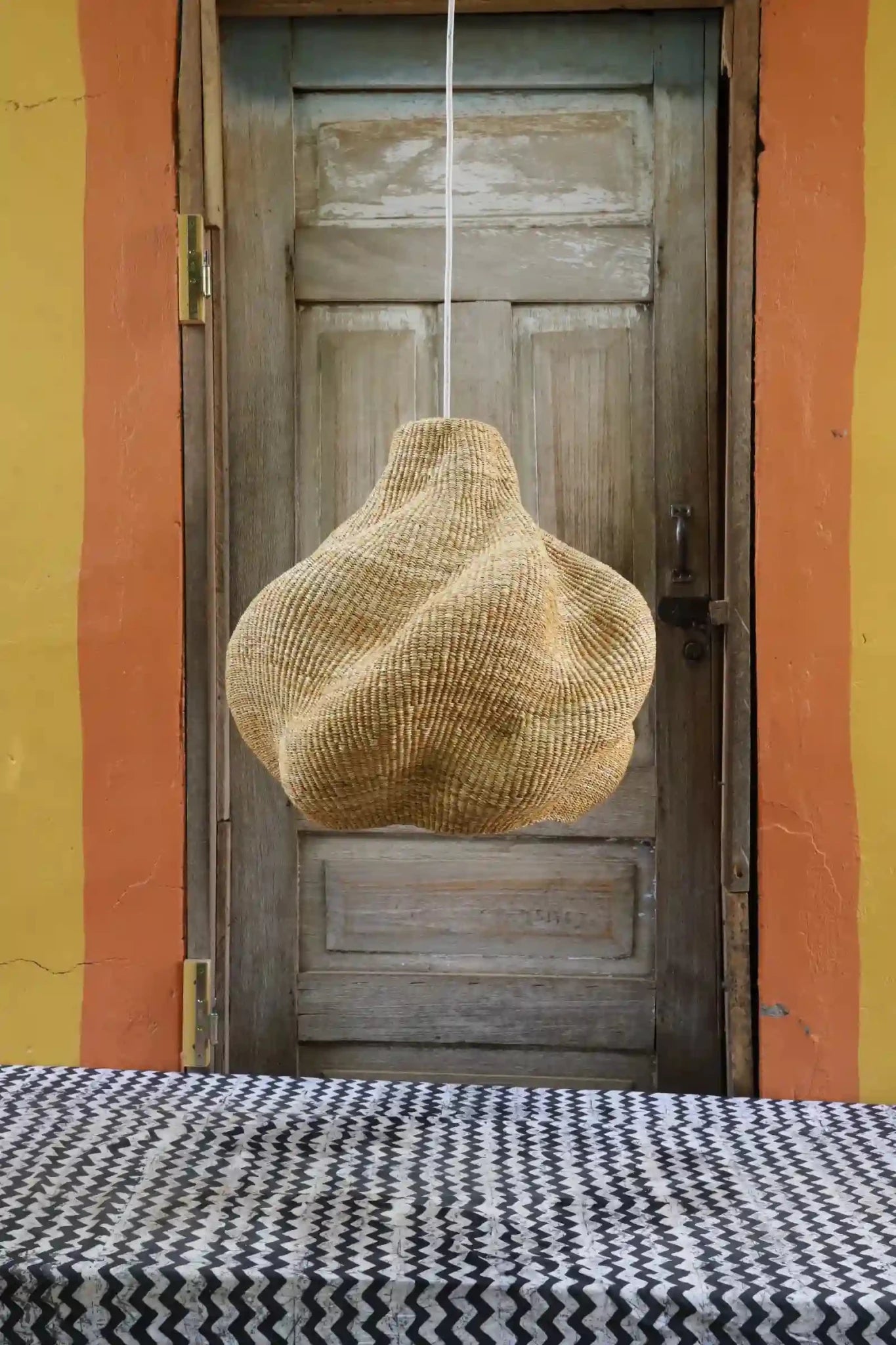 Woven Cloud Lampshade - The Baba Tree Basket Company