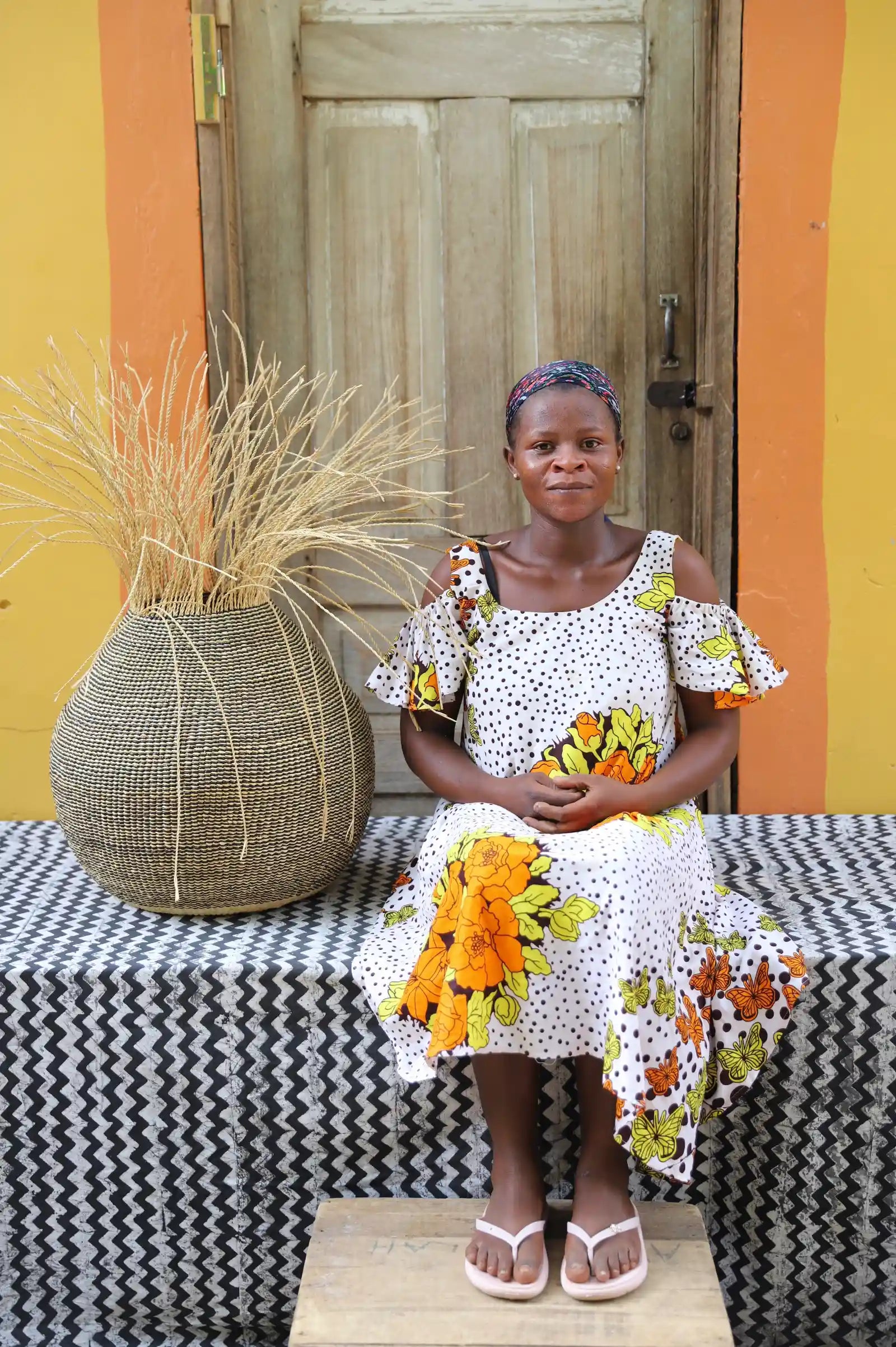 Kenkia  Art  Basket by Vida Alembora