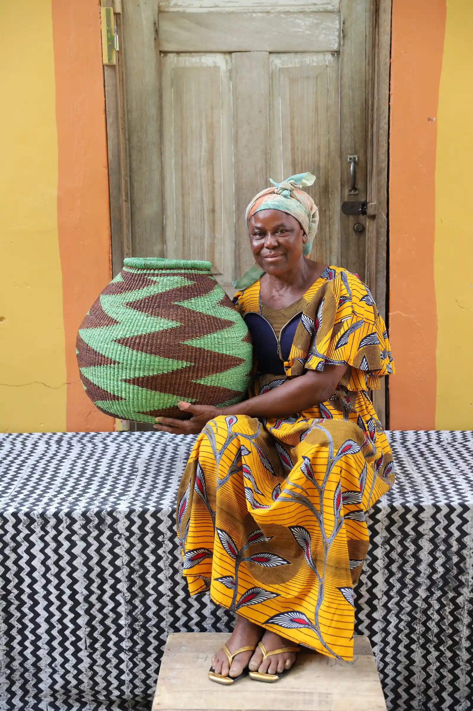 Kenkia  Art  Basket by Nmahbillah Nsohbillah