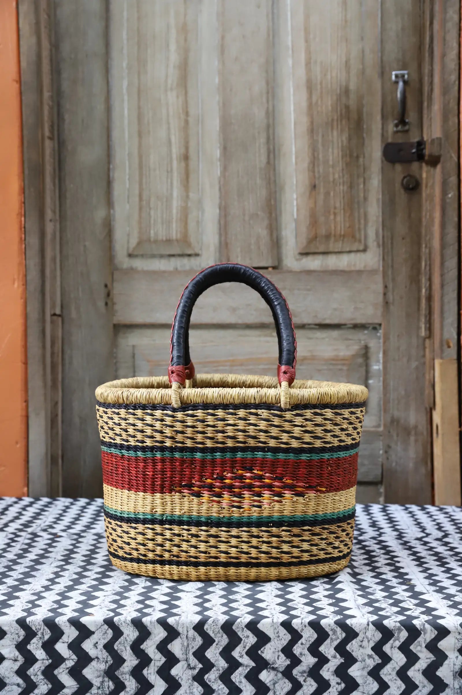 Zaane Tia All-day Basket (Large)  by Aberiga Nyaaba