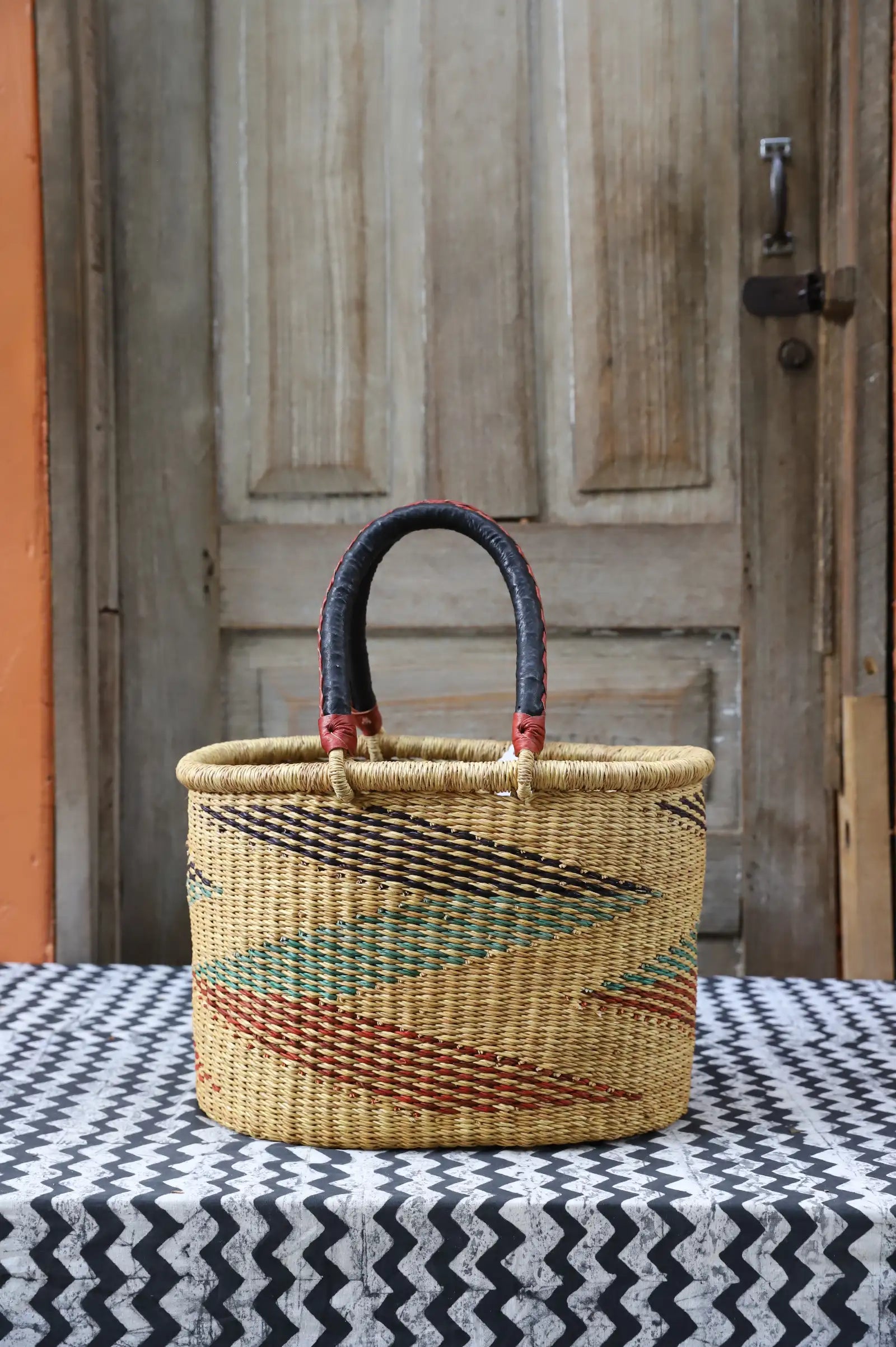 Zaane Tia All-day Basket (Large)  by Abraham Akolgo