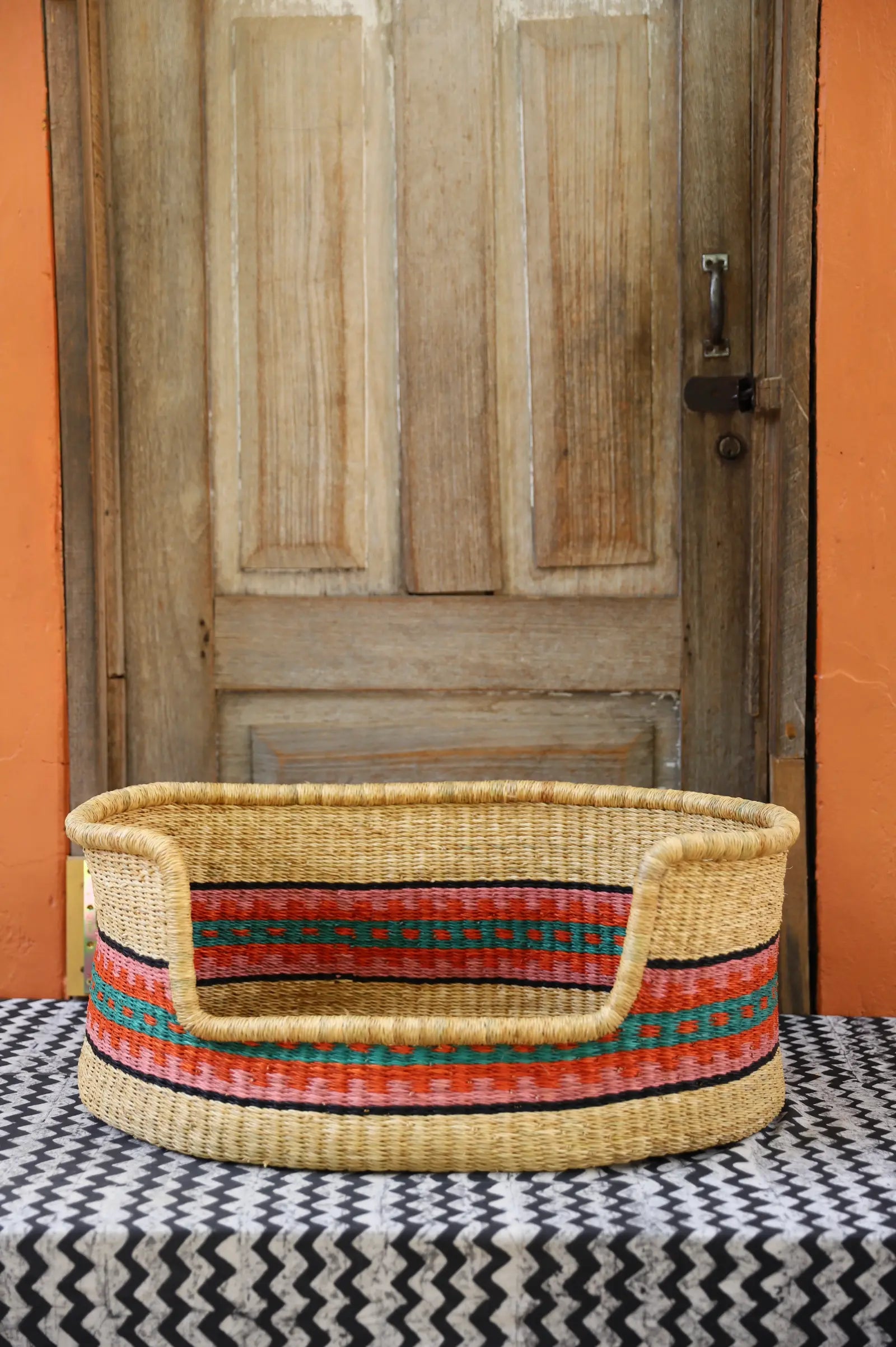 Dog Bed Pet Basket (Medium) by Aberinga Nyaaba