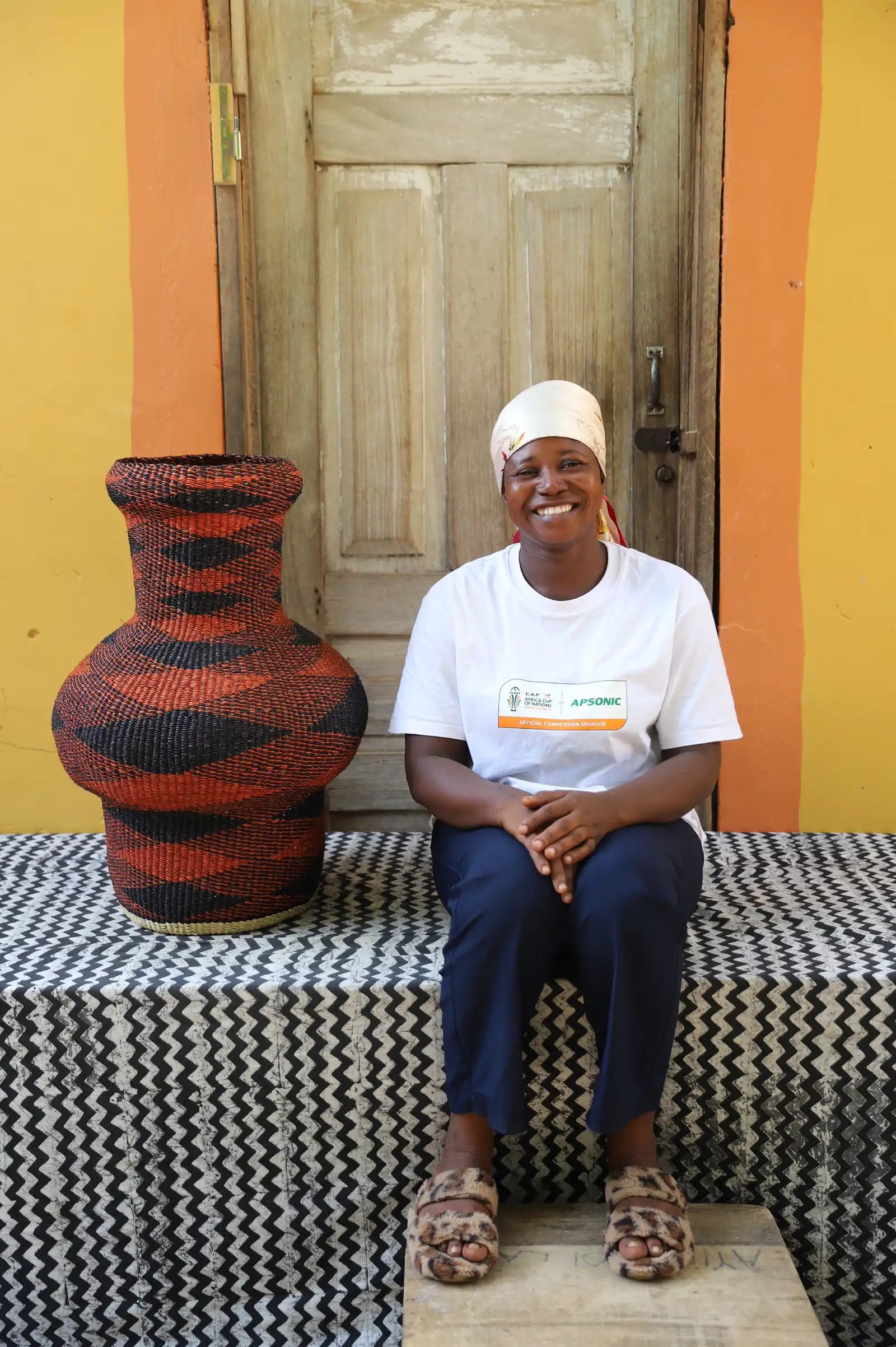 Dugla Art Basket by Hilda Adongo