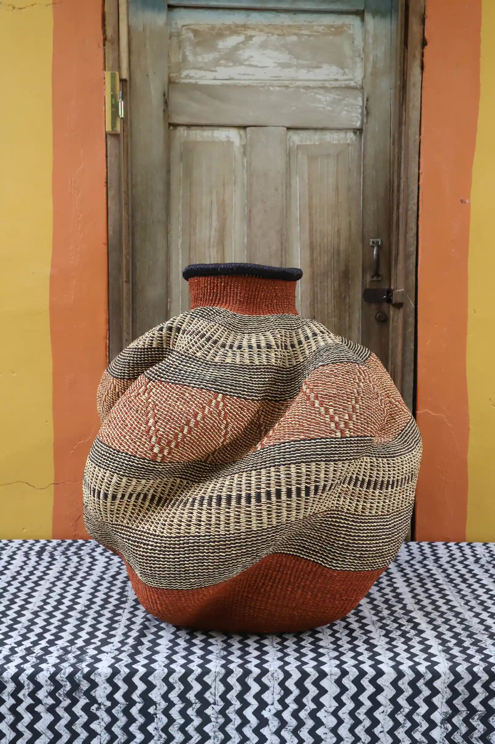 De-engo Art Basket (Large)  by Vida Akolgo