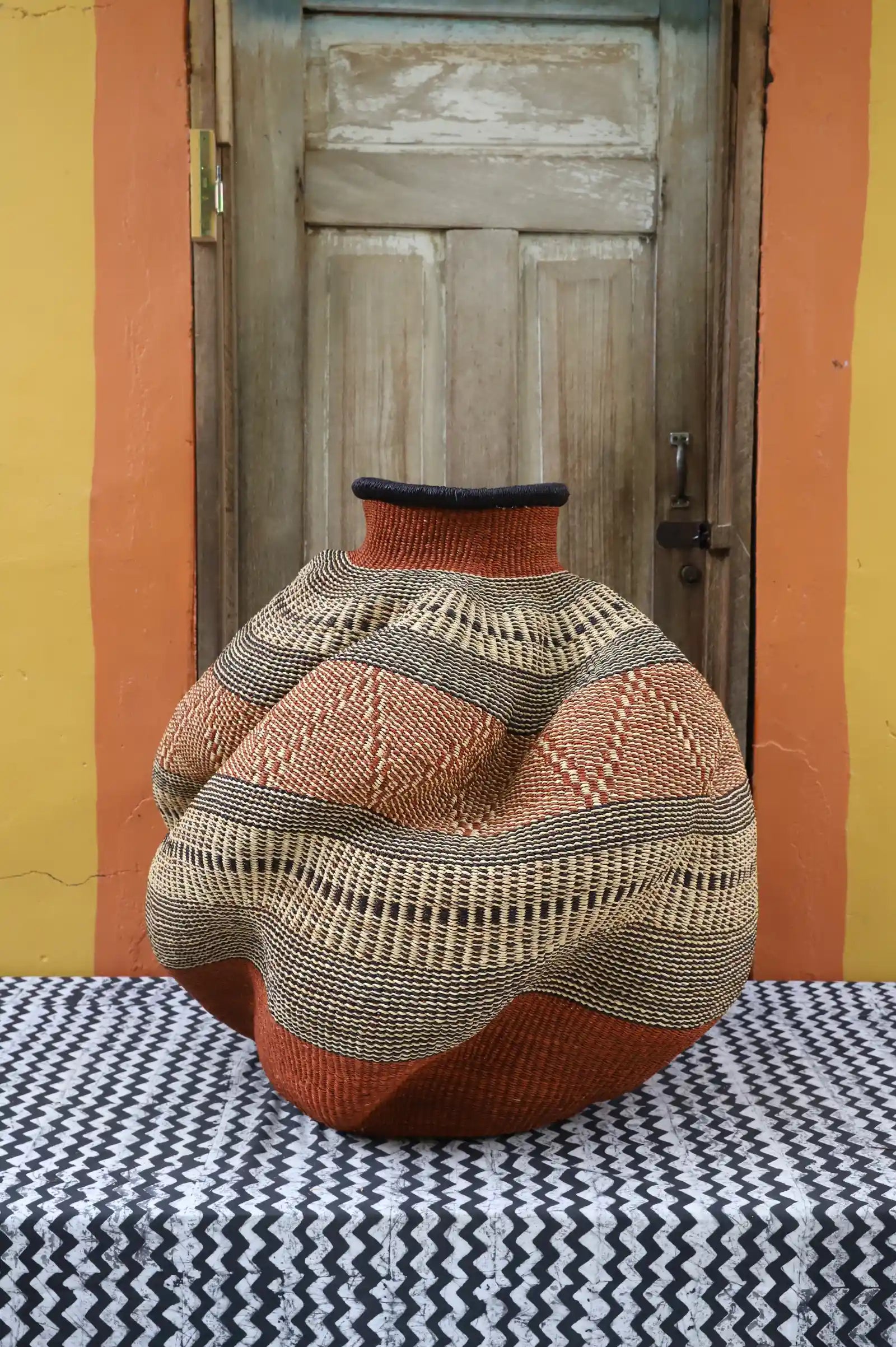 De-engo Art Basket (Large)  by Vida Akolgo
