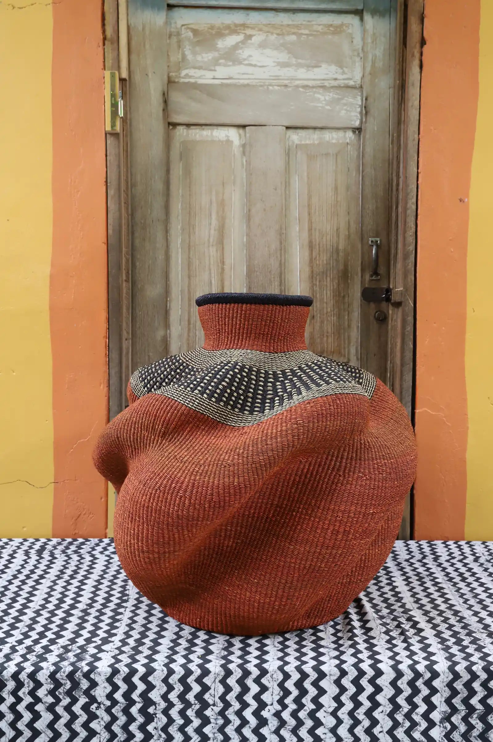 De-engo Art Basket (Large)  by Aniamah Akugre