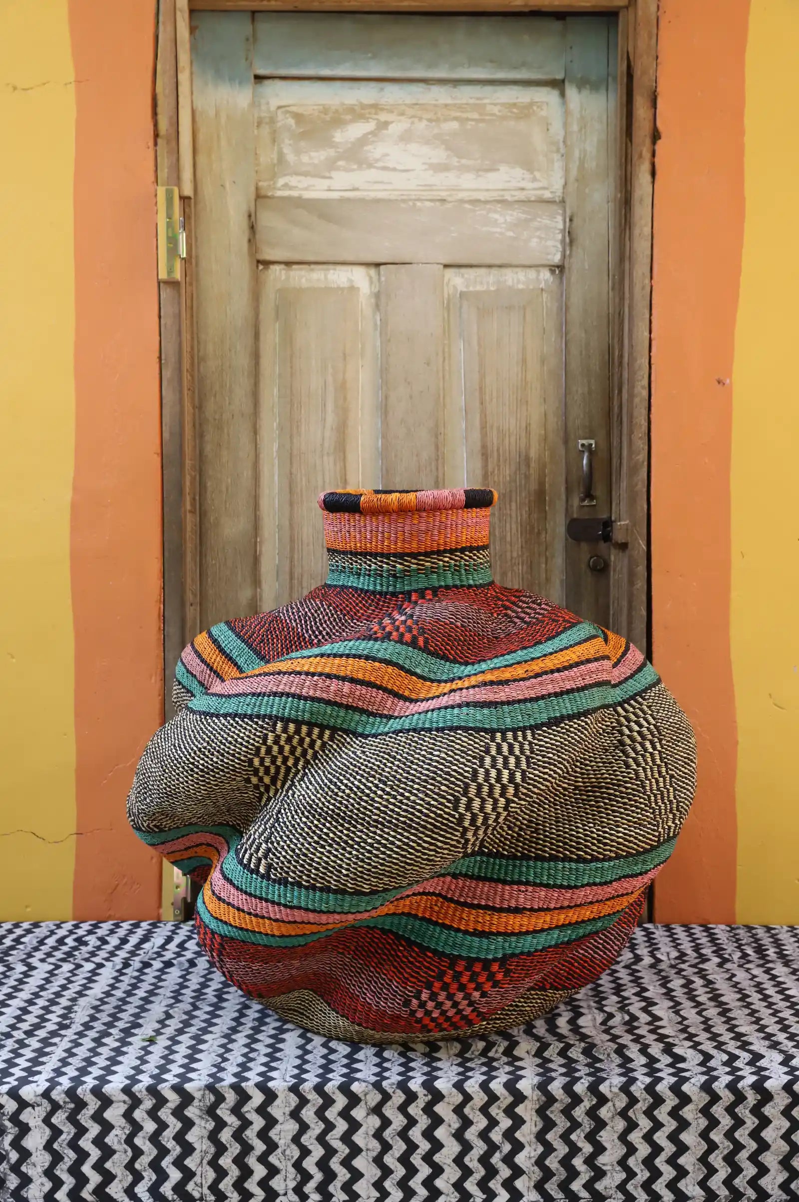 De-engo Art Basket (Large)  by Cynthia Anaba