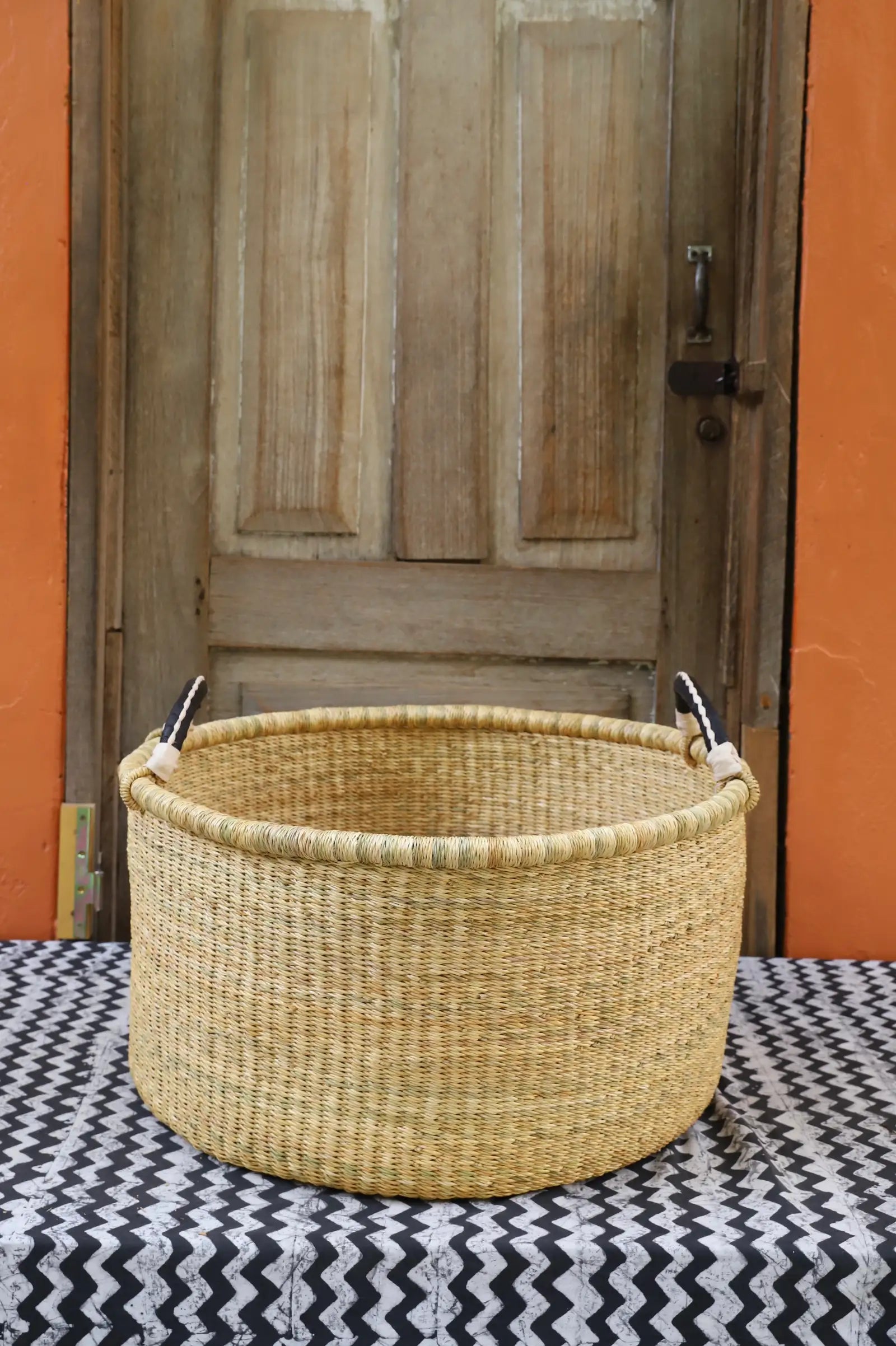 Woven Tub (Large) by Mary Aboya