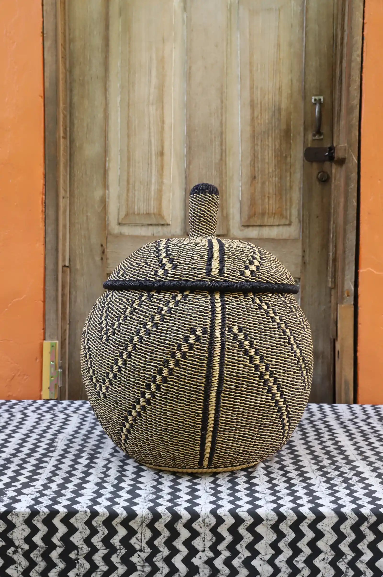 Orbit Storage Basket (Large) by Blessing Nyaaba