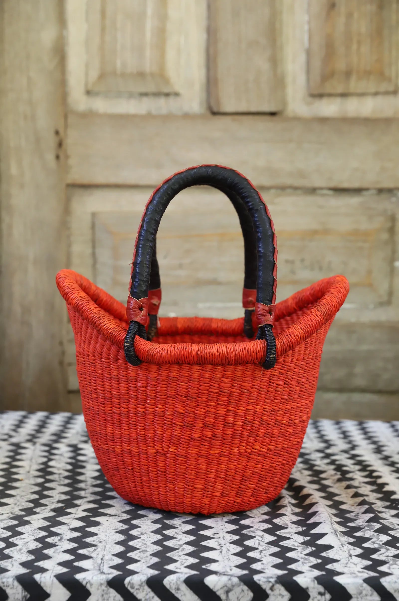 Nyariga Dip Dyed Basket (Tiny) by Apokira Akolgo