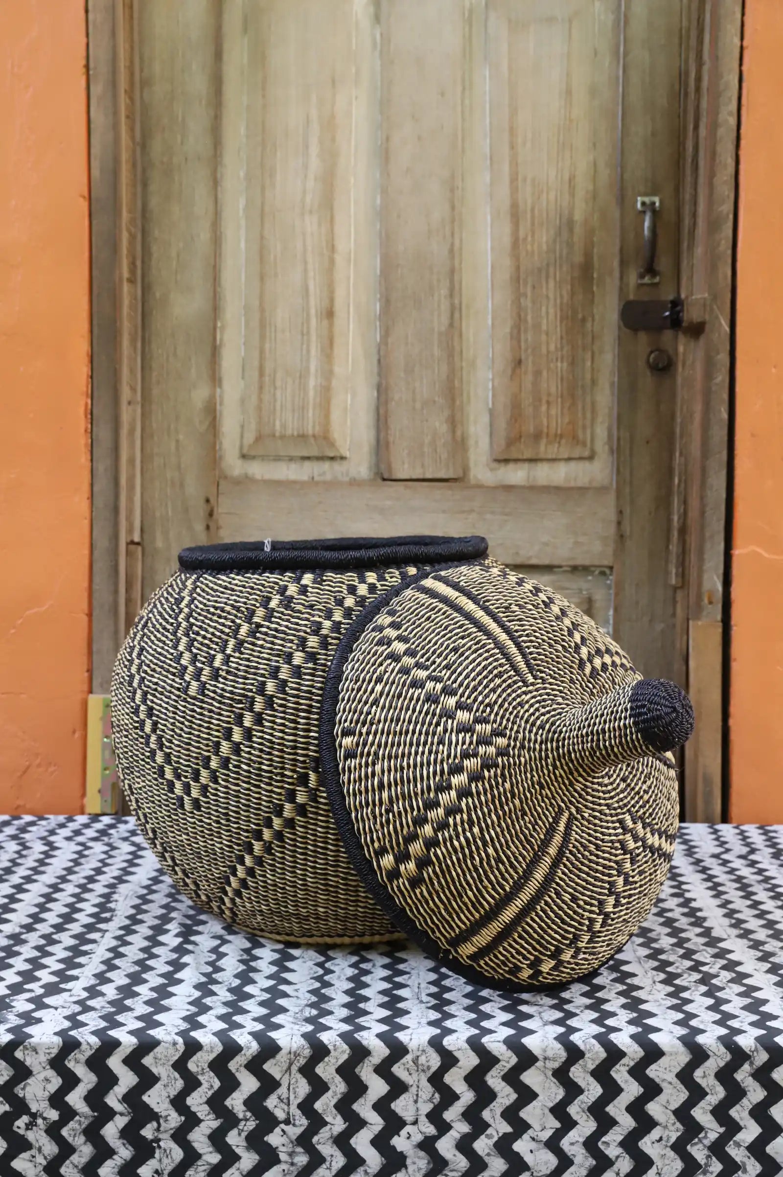 Orbit Storage Basket (Large) by Blessing Nyaaba