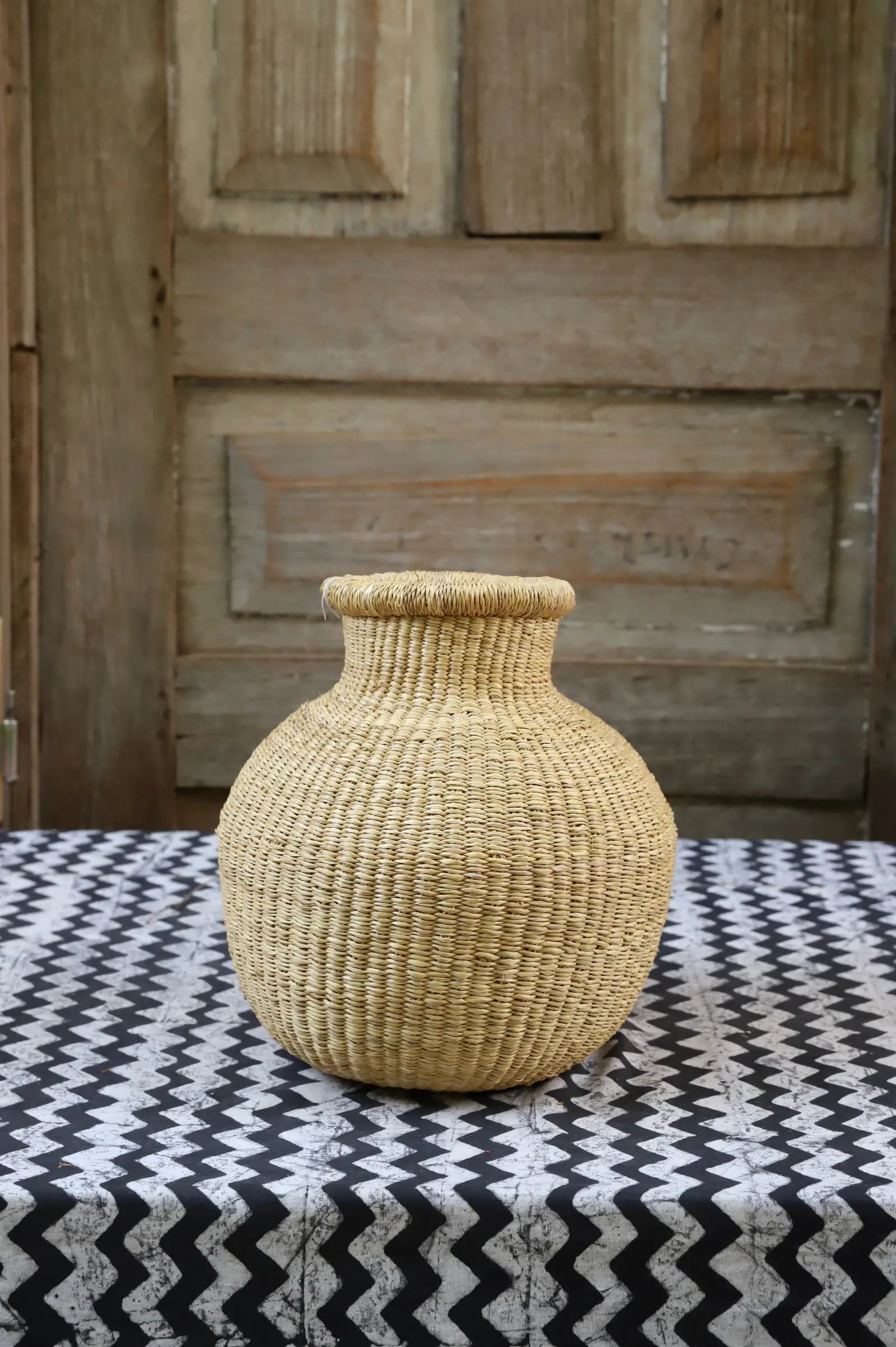 Jemima 10 Cows Dècor Basket (Tiny)  by Assibi Nsohbillah