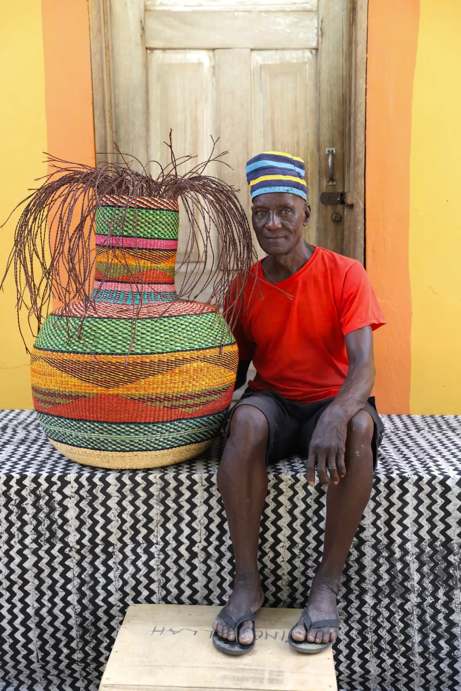 Tisanie Tia Art Basket by Akabare 