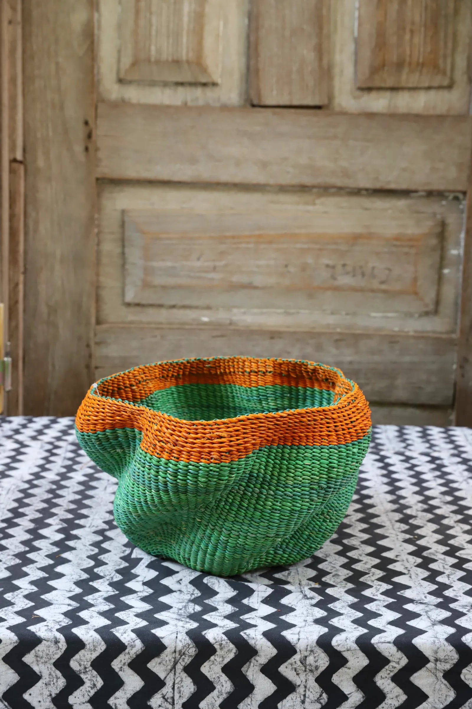 Pakurigo Wave  Home  Décor Basket (Tiny) by Apika Abisika