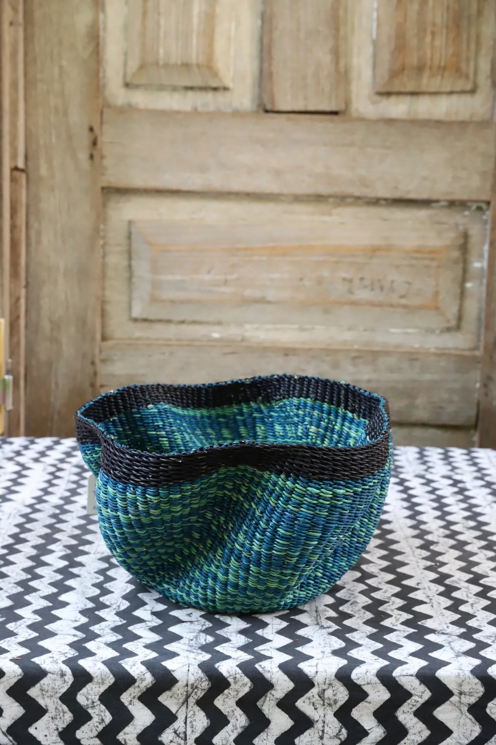 Pakurigo Wave  Home  Décor Basket (Tiny) by Ayinpoka Anafo