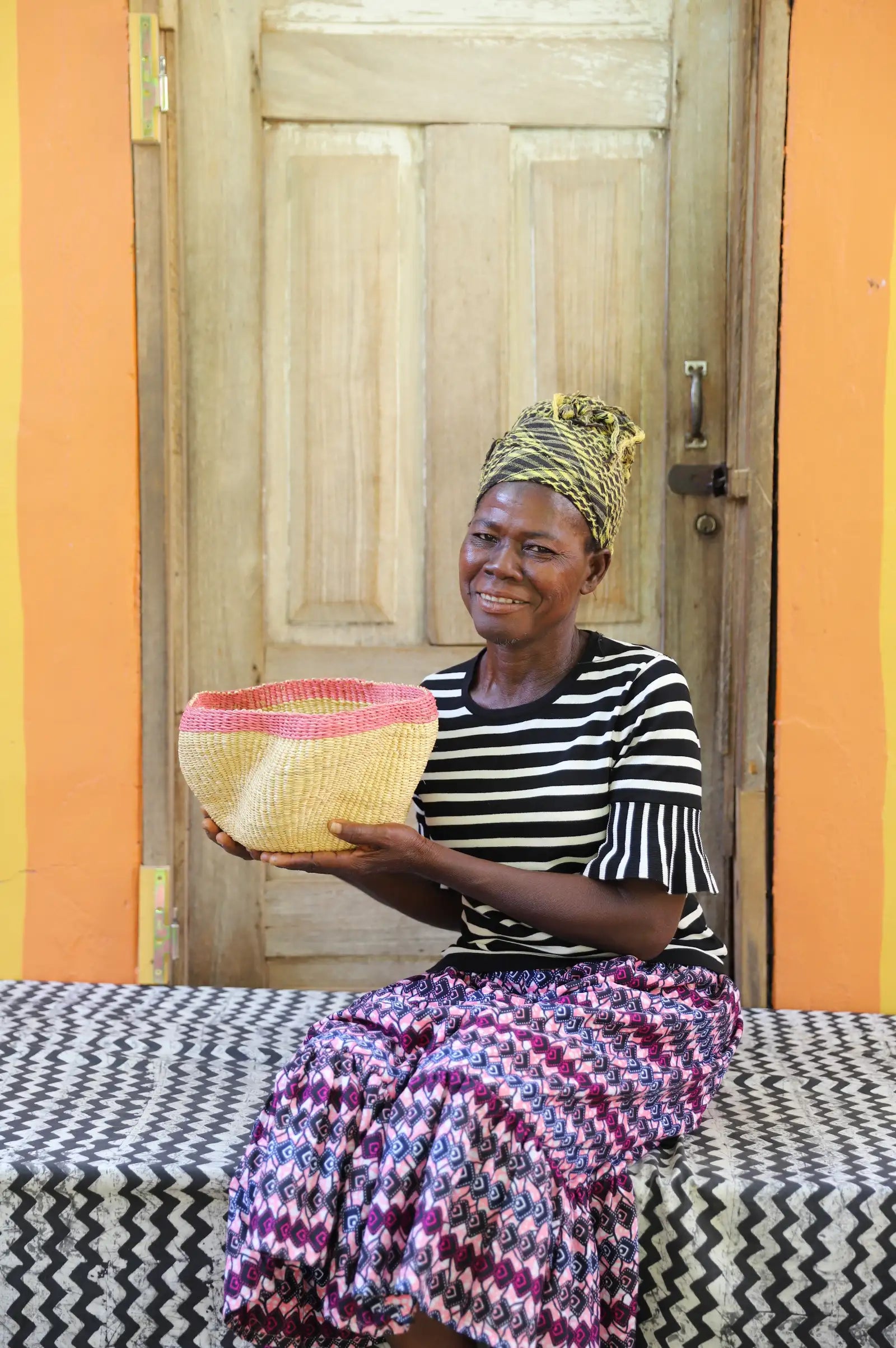 Pakurigo Wave  Home  Décor Basket (Tiny) by Jennifer Abota
