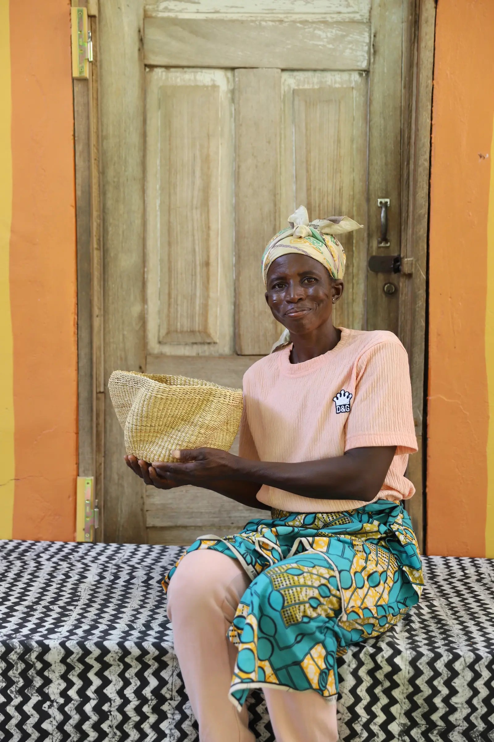 Pakurigo Wave  Home  Décor Basket (Tiny) by Aduko Ayine