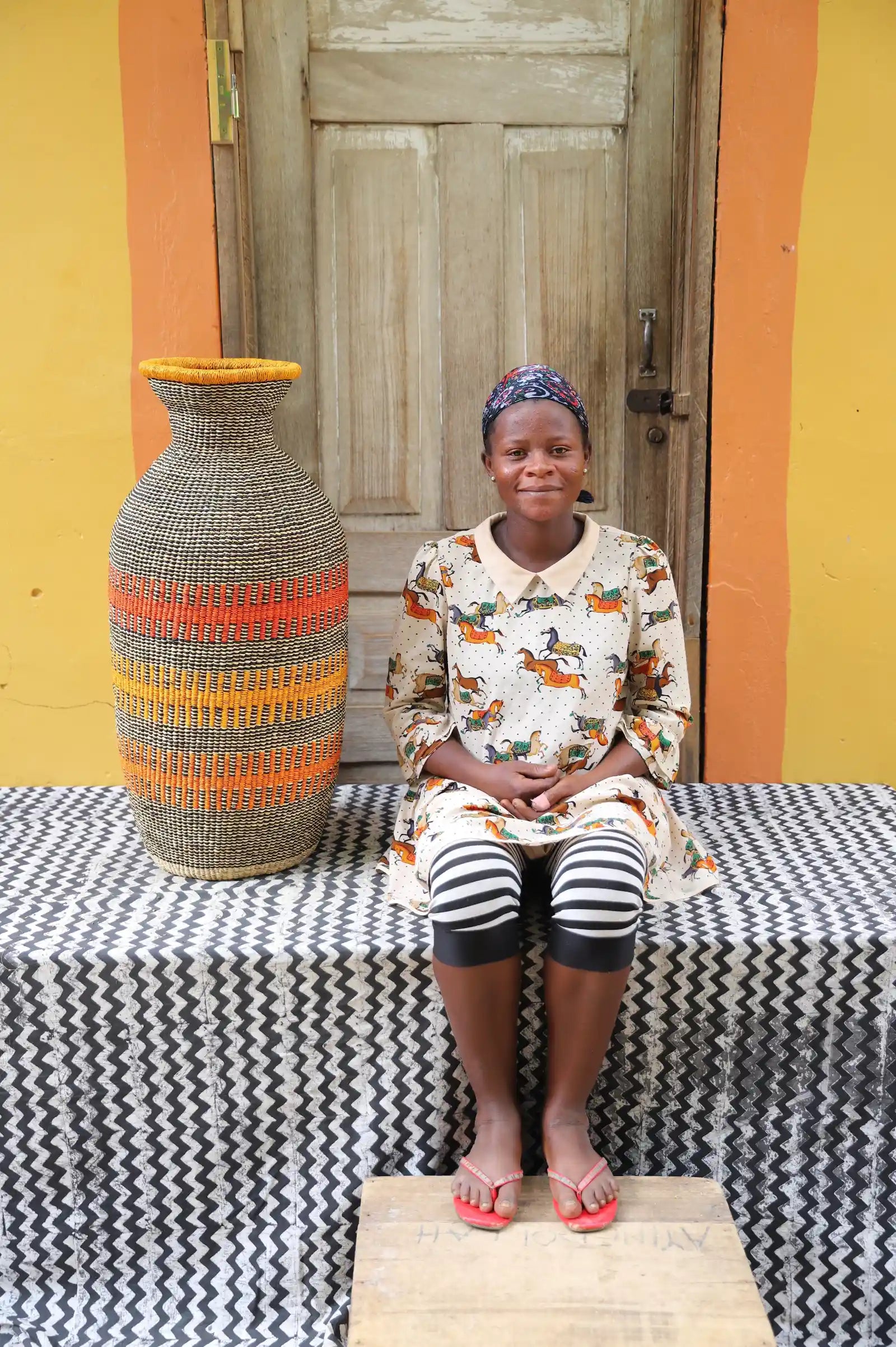 Terra Art Basket (Medium) by Vida Alembora