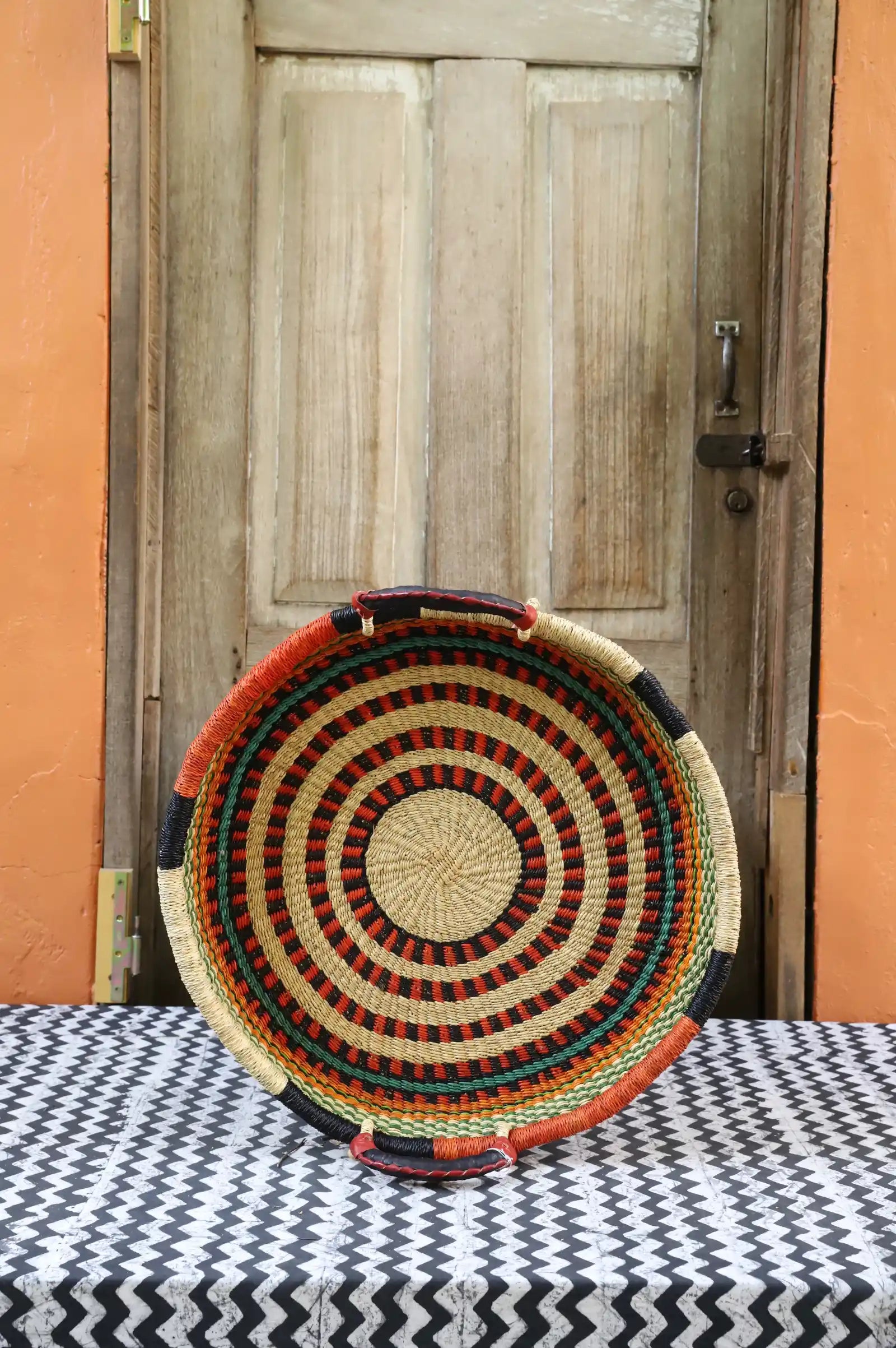 Woven Tray Wall Décor (Double Weave) (small) by Alahere Abentara