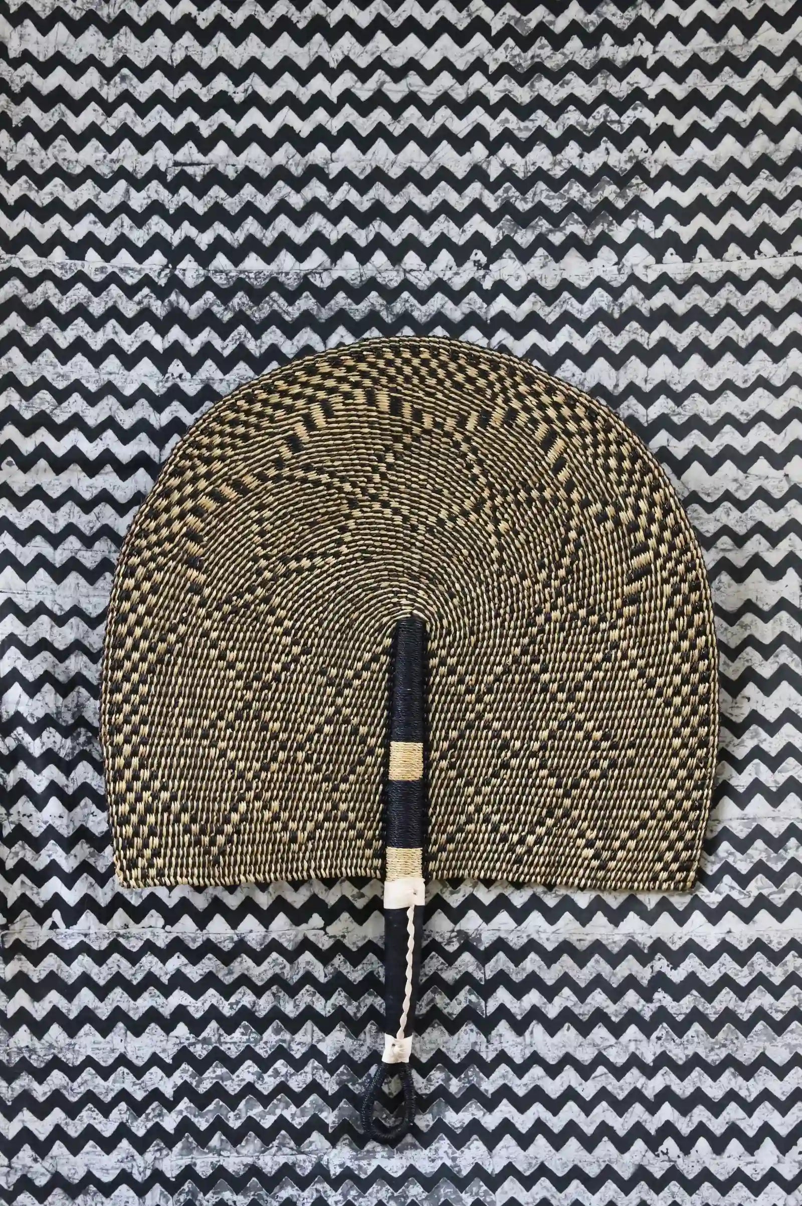 Naba Penga Wall Dècor Fan by Regina Akolgo