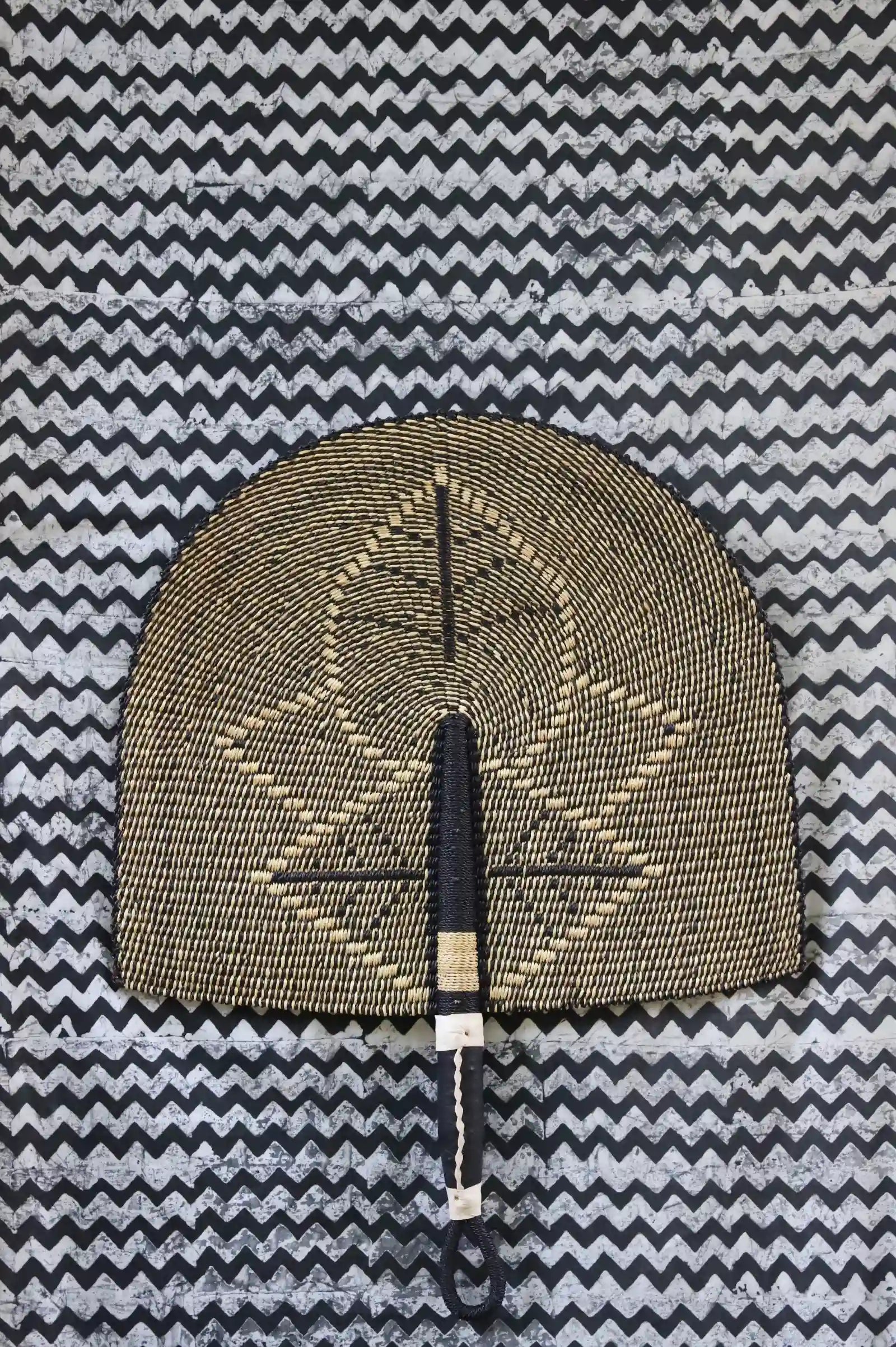 Naba Penga Wall Dècor Fan by Kwesi Apana