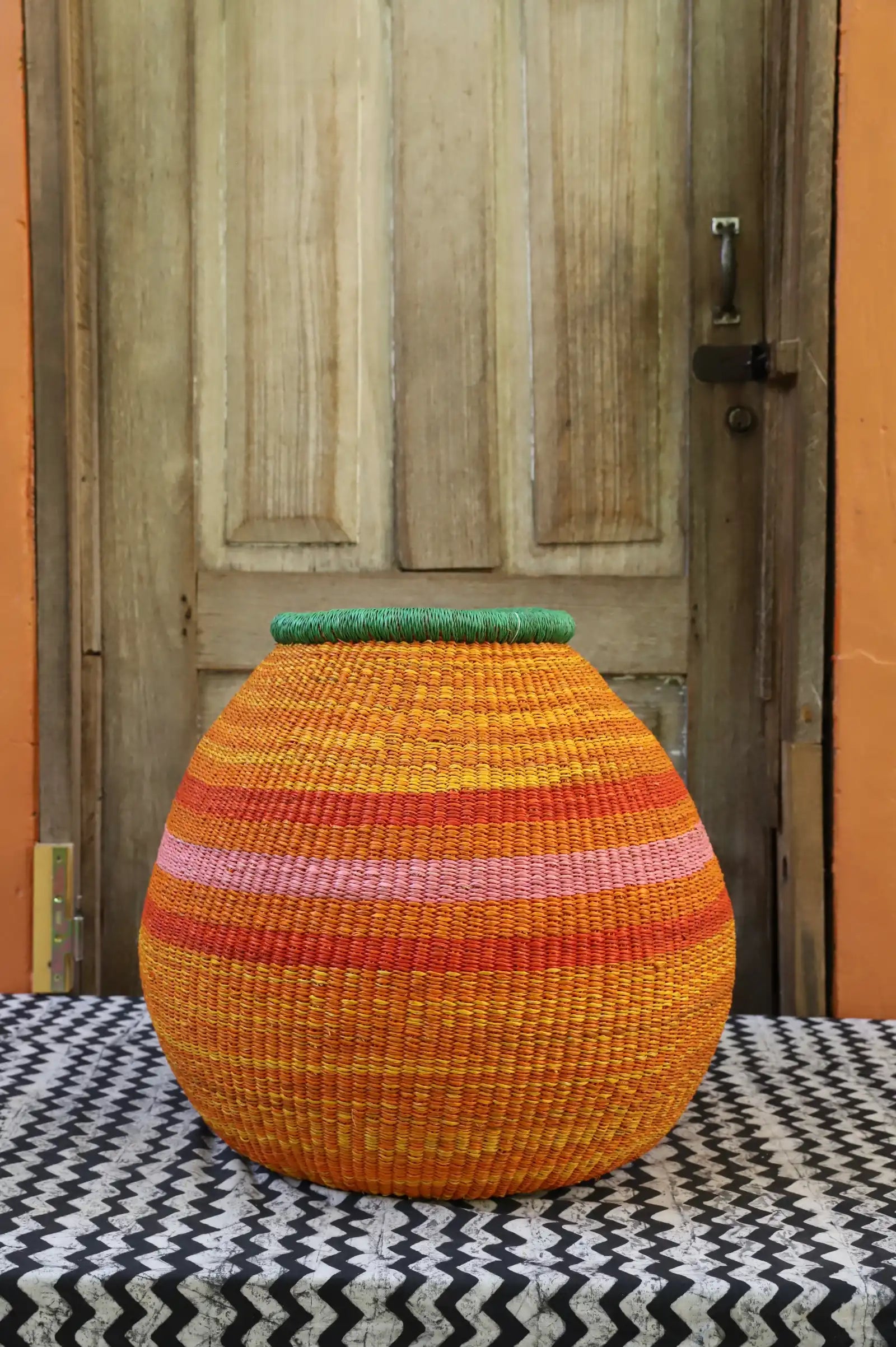 Kenkia  Art  Basket by Ayine Awuni