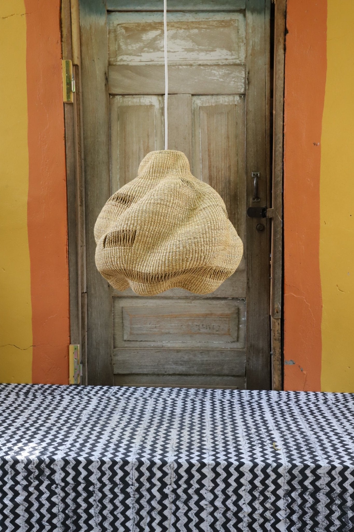 Cosma Pendant Lampshade (Small) - The Baba Tree Basket Company