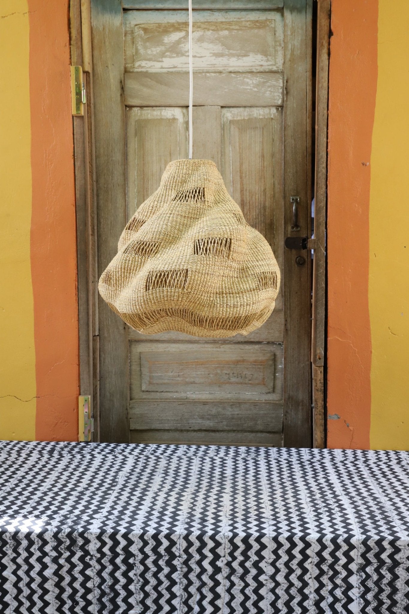 Cosma Pendant Lampshade (Small) - The Baba Tree Basket Company