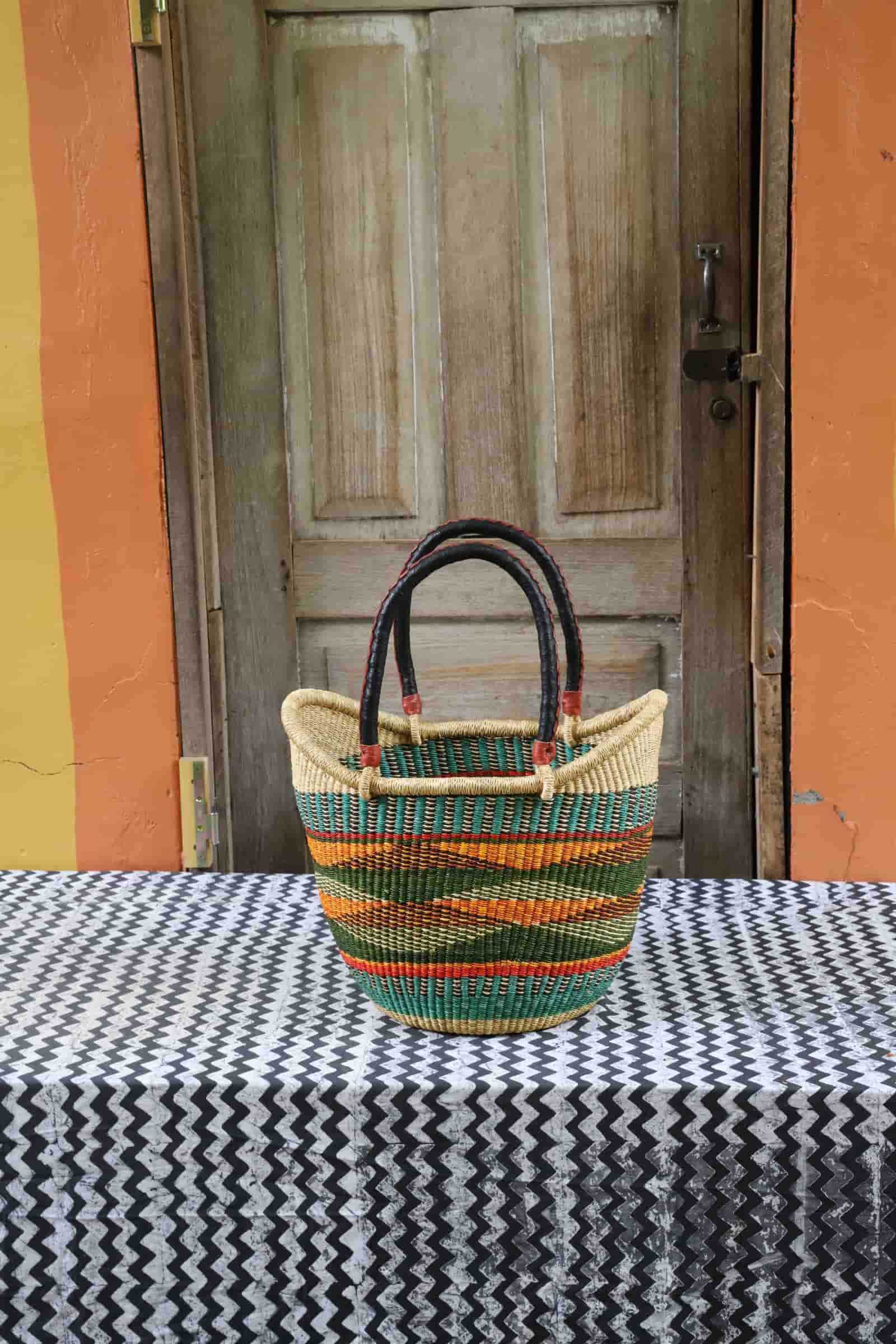 Nyariga Shopping Basket (Large) - The Baba Tree Basket Company