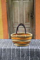 Oval Shopping Bag (Large) - The Baba Tree Basket Company