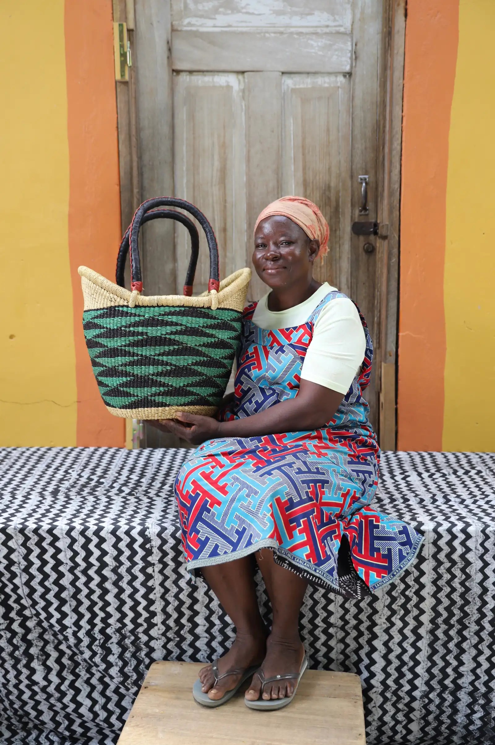 Nyariga Shopping Basket (Medium) by Lariba Atiah