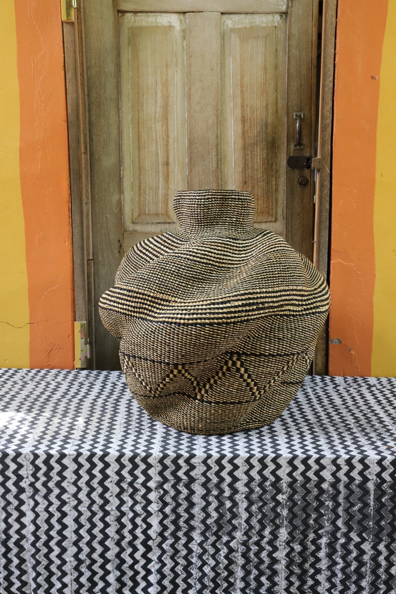 Yoomelingah - yure Art Basket (medium) - The Baba Tree Basket Company