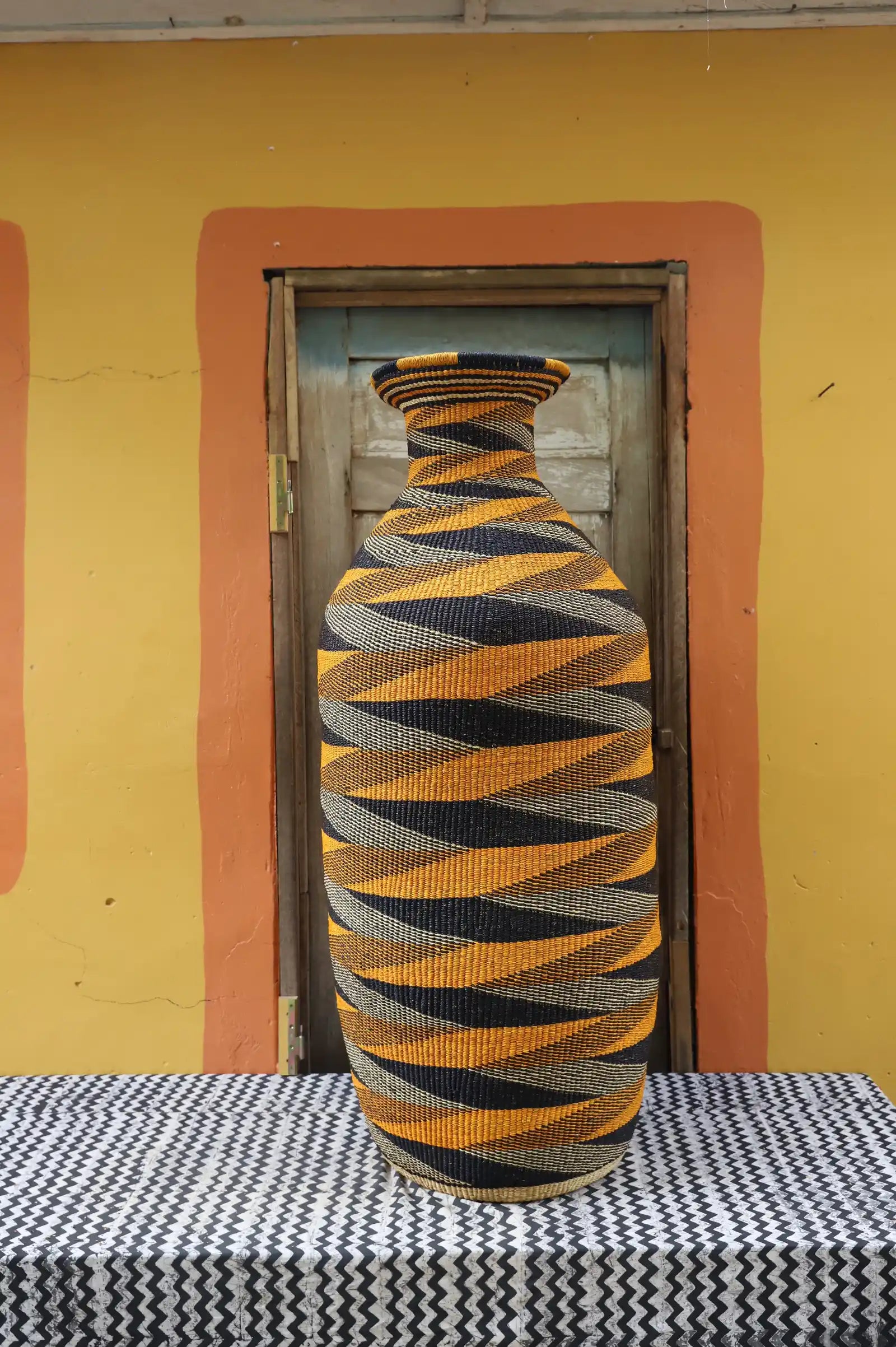 Terra Art Basket (Large) by Faustina Abeene