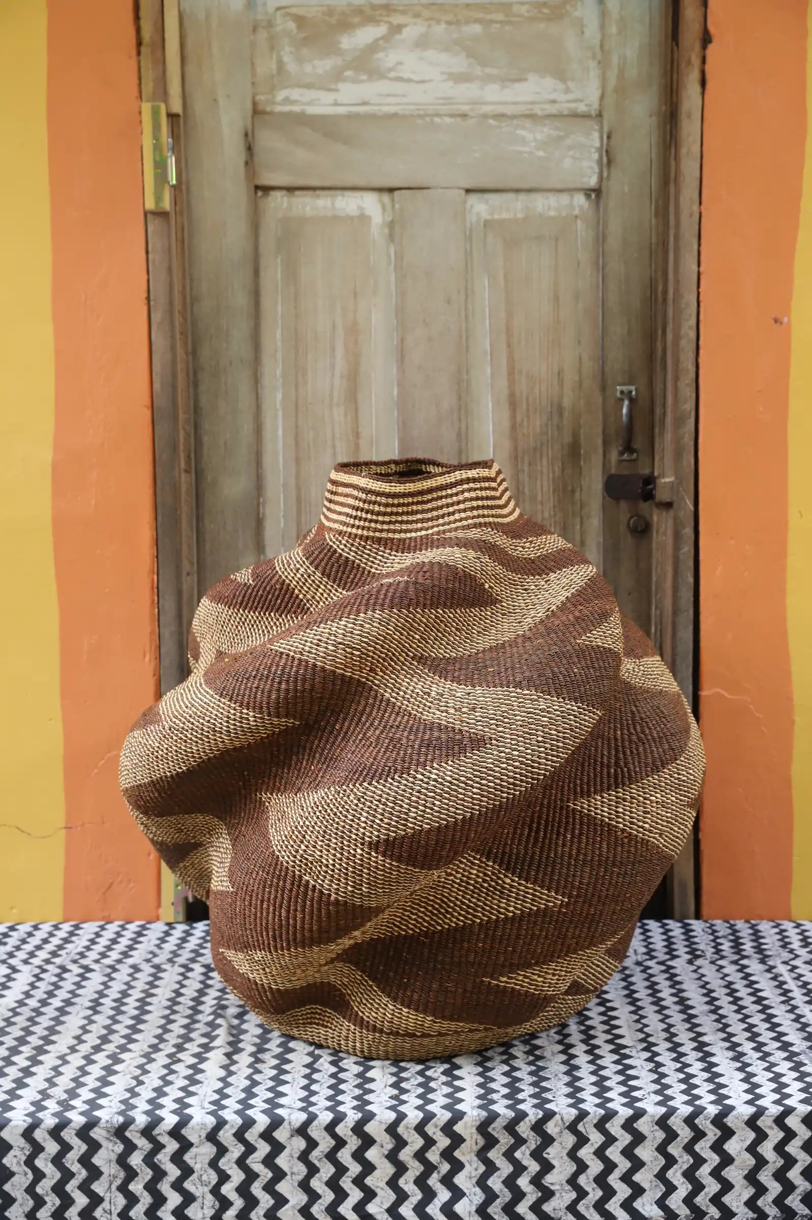 Yoomelingah-yure Art Basket (Large) by Blessing Akunga