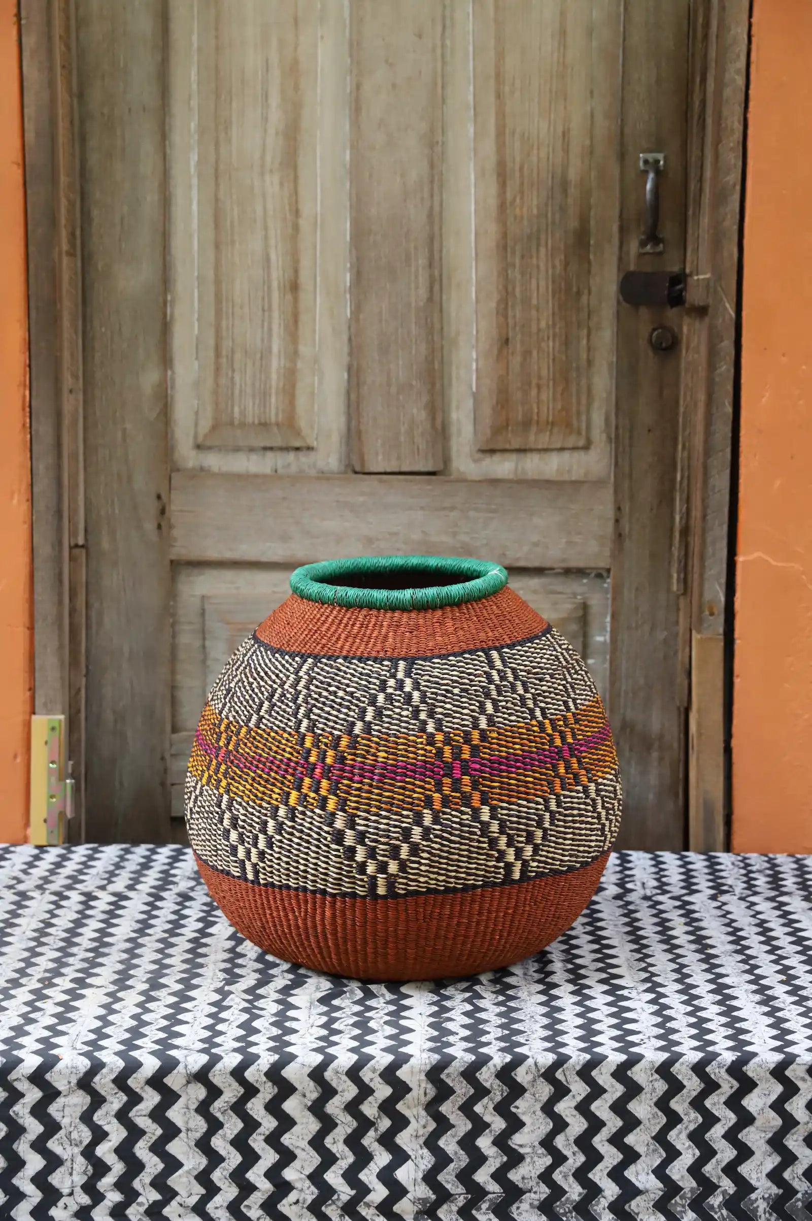 Kenkia  Art  Basket by Diana Asabia