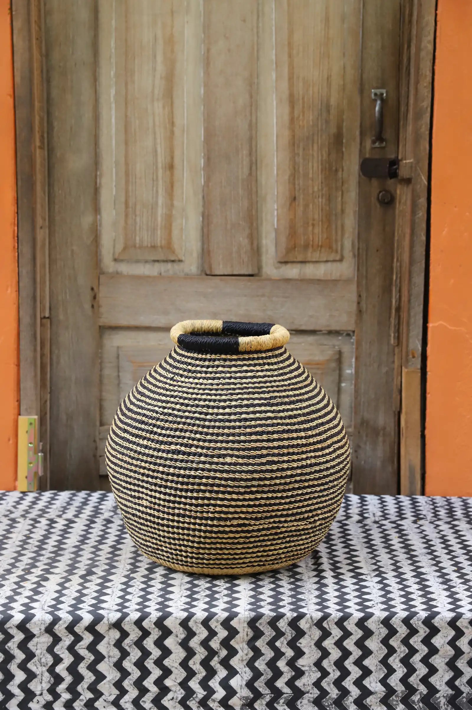 Kenkia  Art  Basket by Nsoh Abe-enge