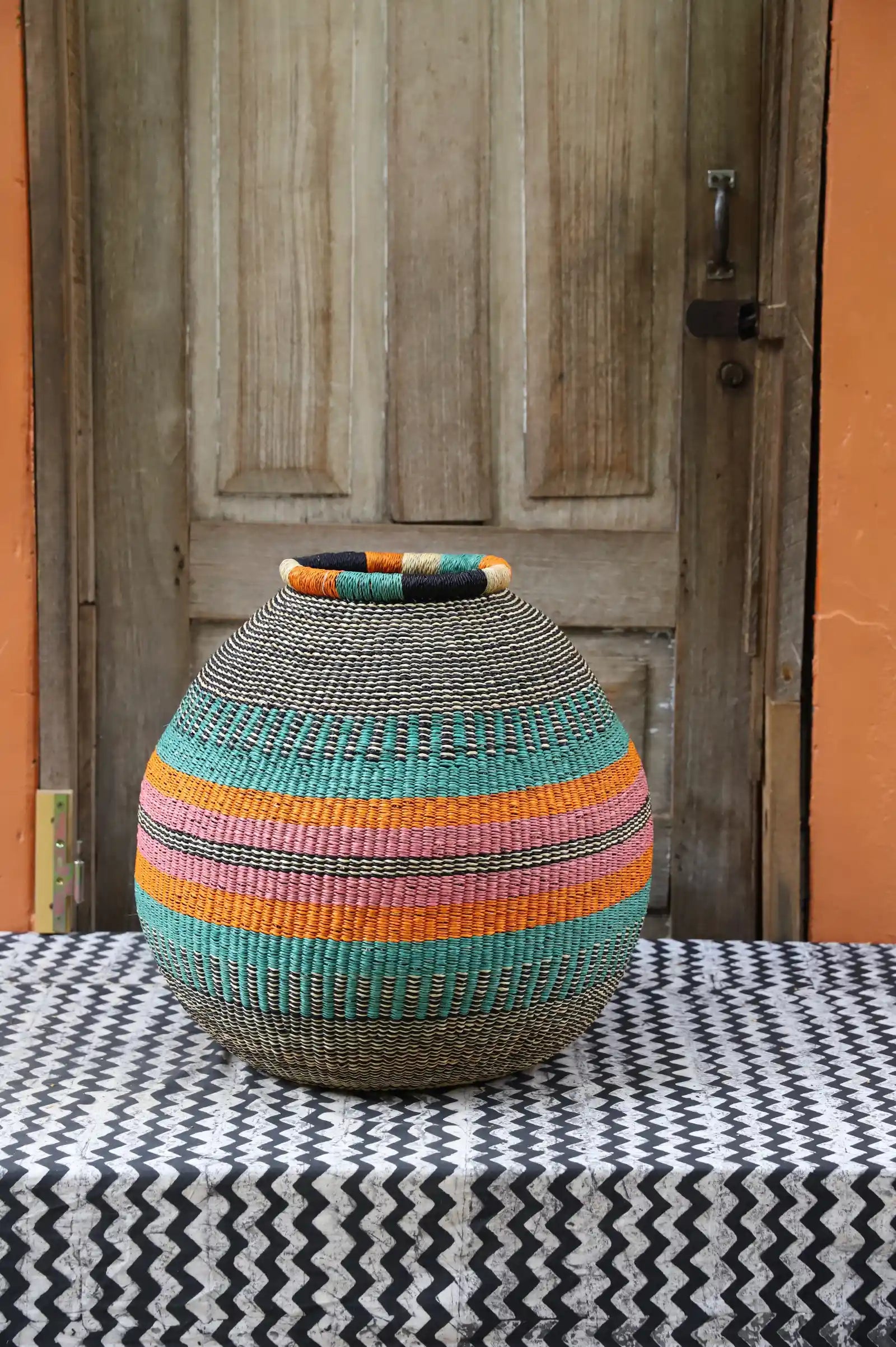 Kenkia  Art  Basket by Nmahbillah Akolgo