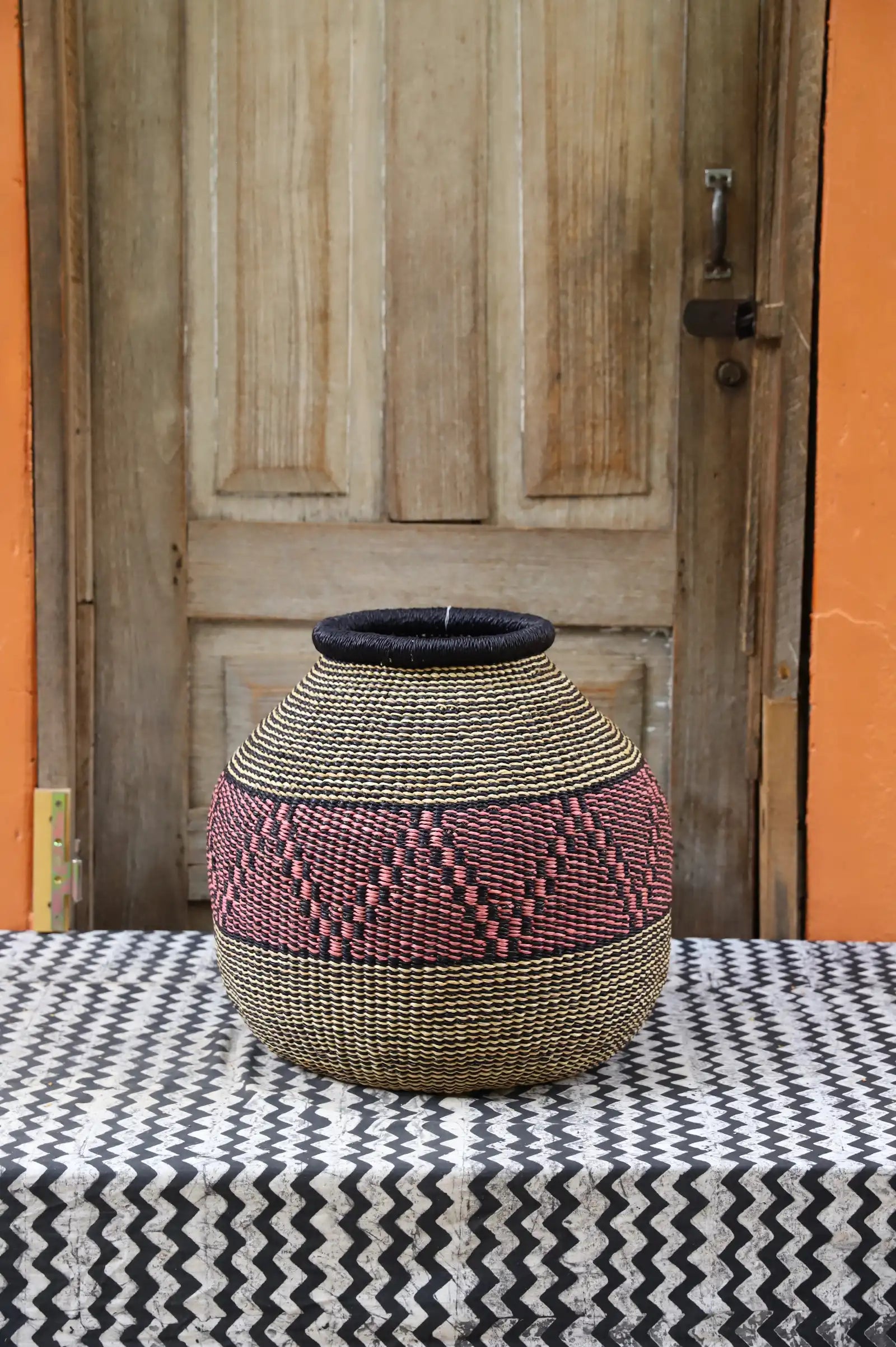 Kenkia  Art  Basket by Mary Asoba