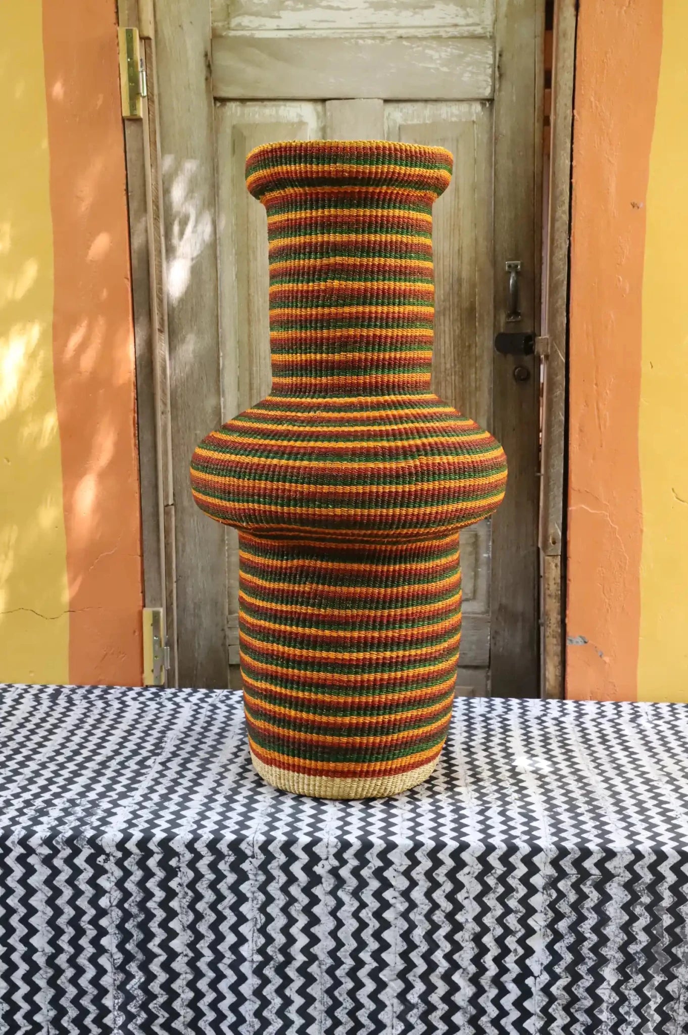 Tall Dugla Art Basket - The Baba Tree Basket Company