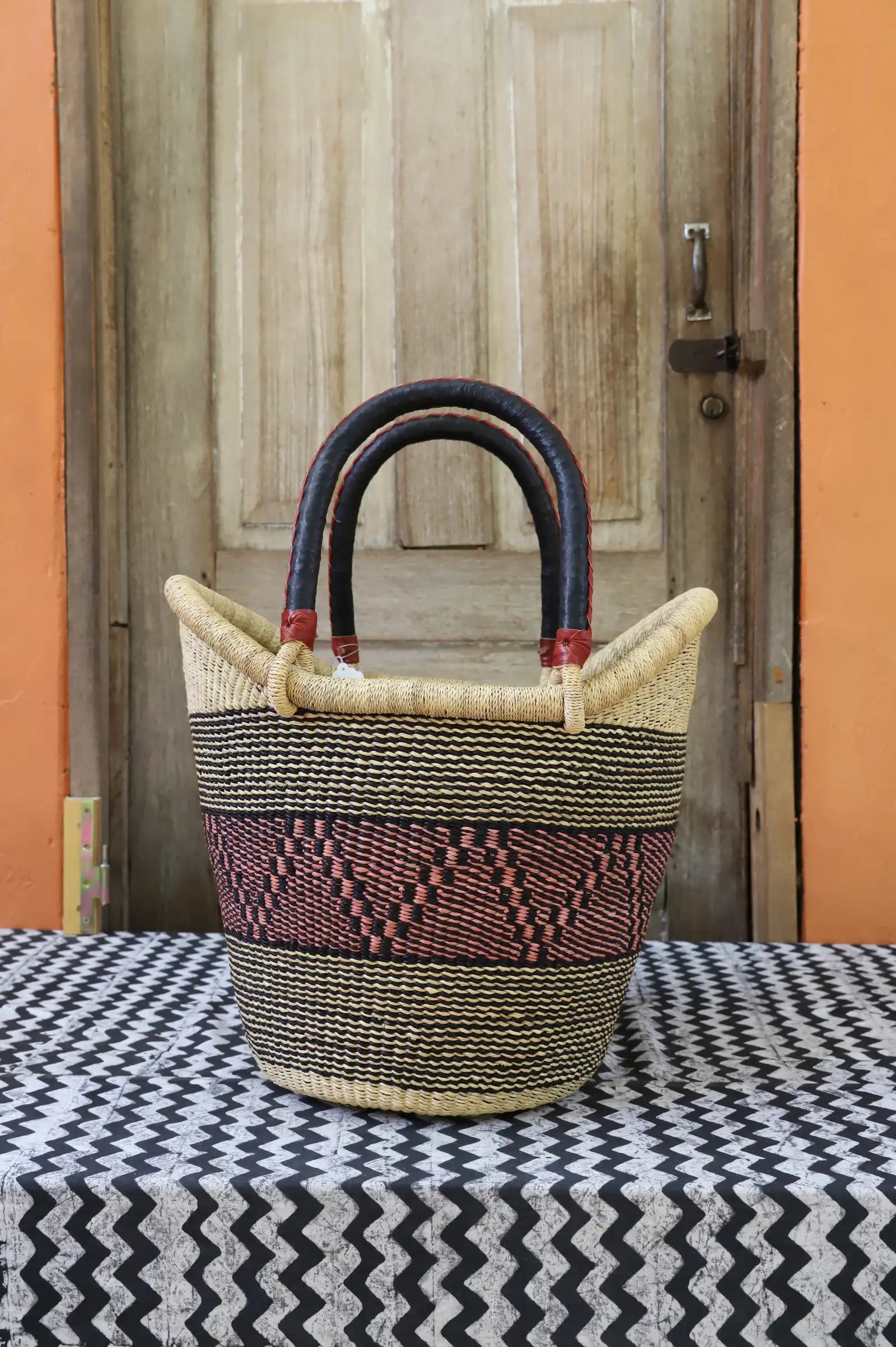 Nyariga Shopping Basket (Large) by Christiana Anaba