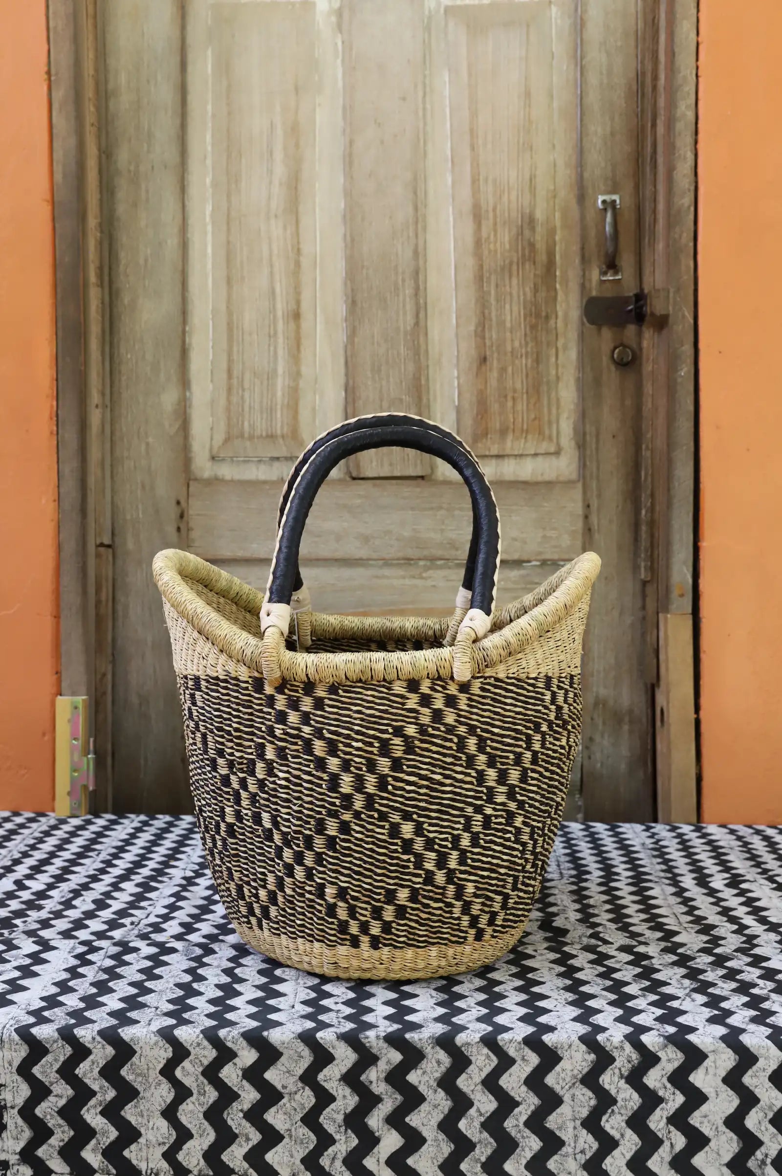 Nyariga Shopping Basket (Medium) by Afia Adukbillah