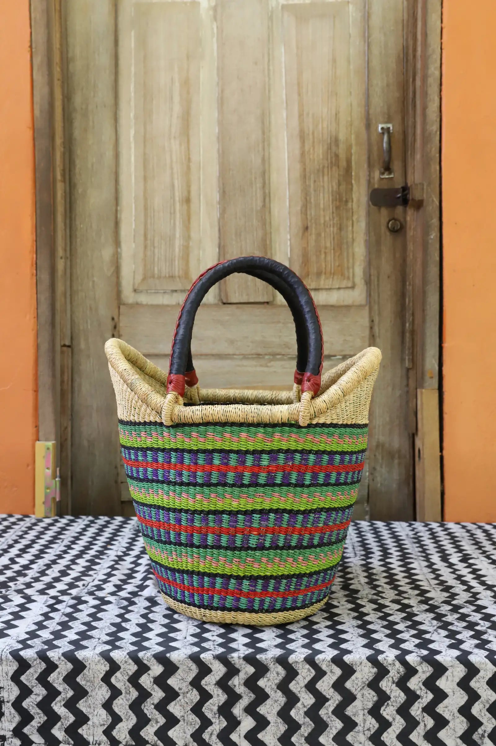 Nyariga Shopping Basket (Medium) by Asumpoya Asaah