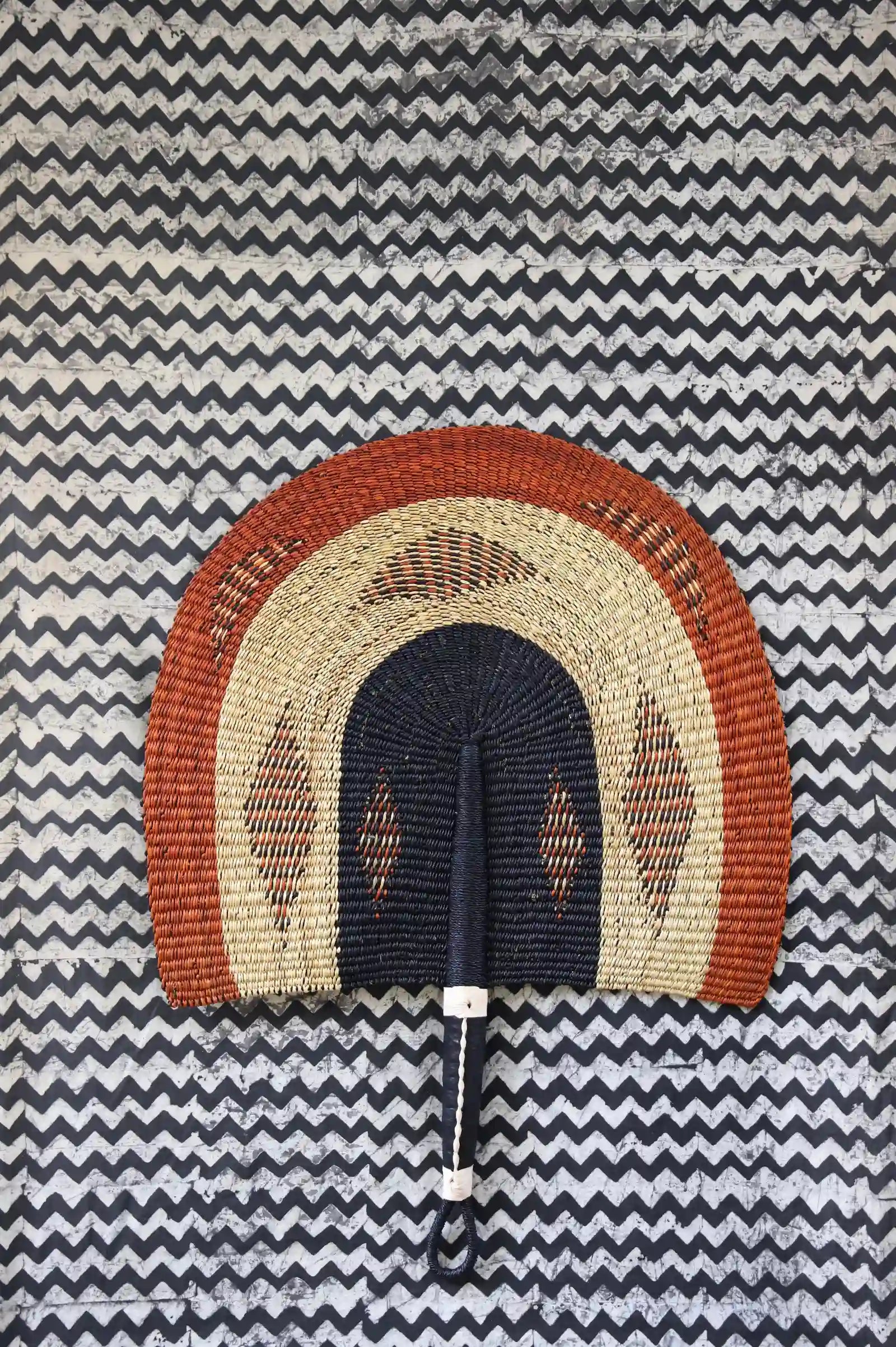Naba Penga Wall Dècor Fan by Modesta Adongo