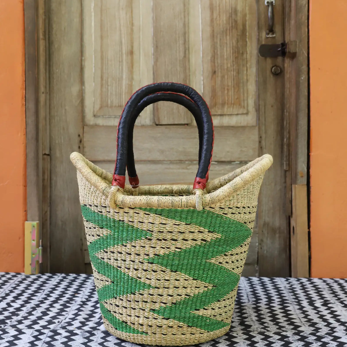 Nyariga Shopping Basket (Large) by Atule Abunga – The Baba Tree Basket ...