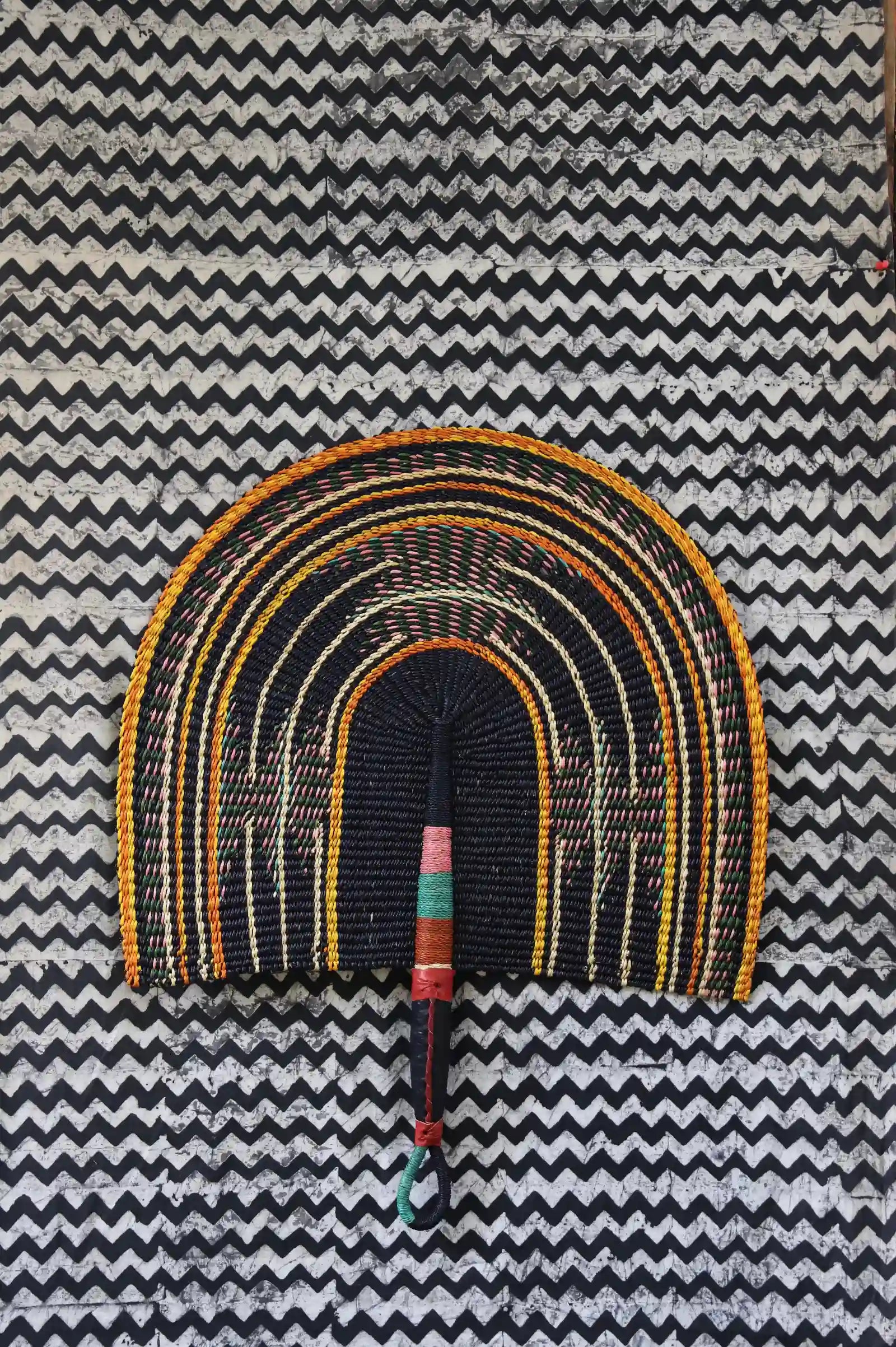 Naba Penga Wall Dècor Fan by Ayine Awuni