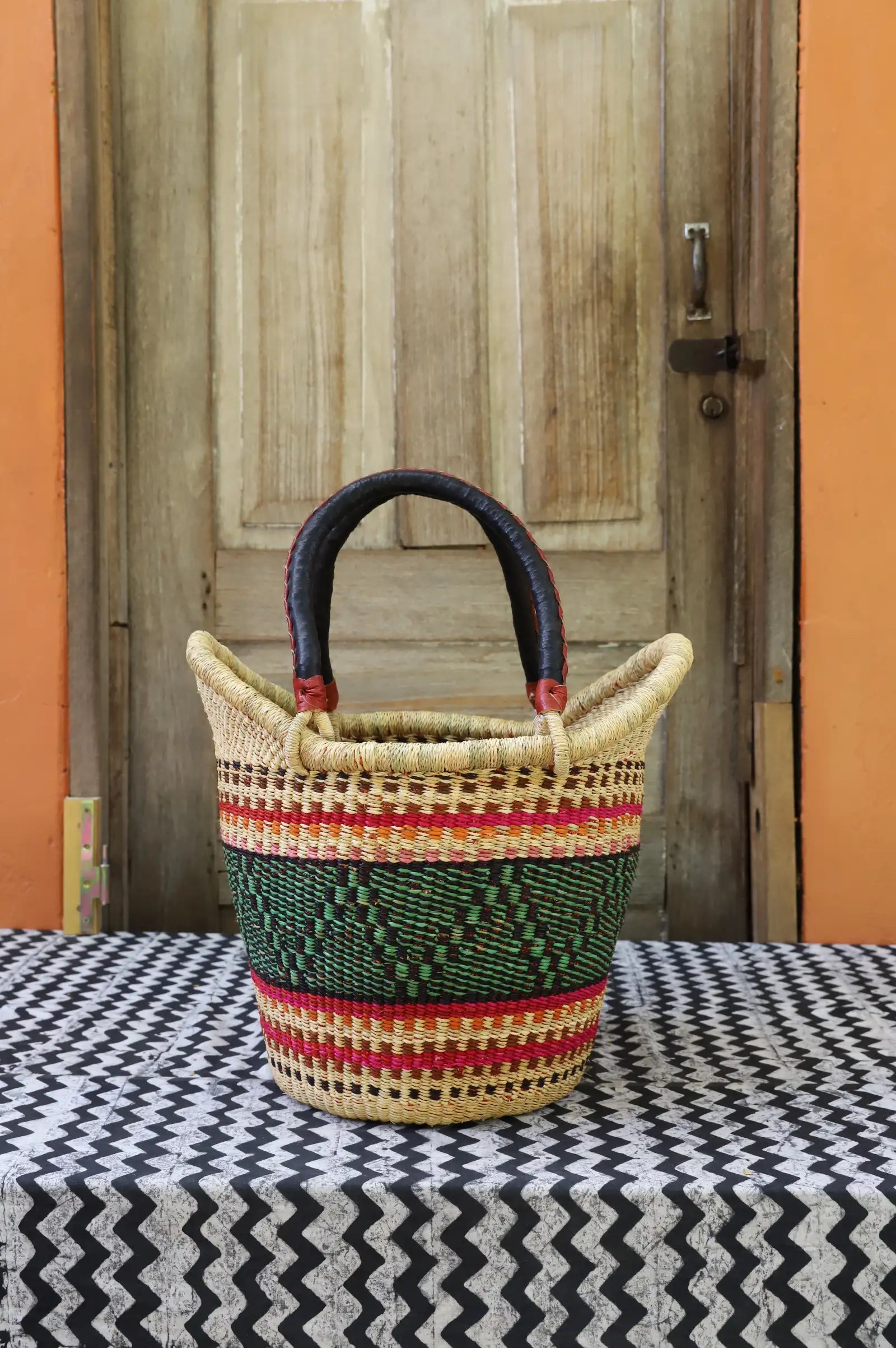 Nyariga Shopping Basket (Small) by Azumah Alagberigo
