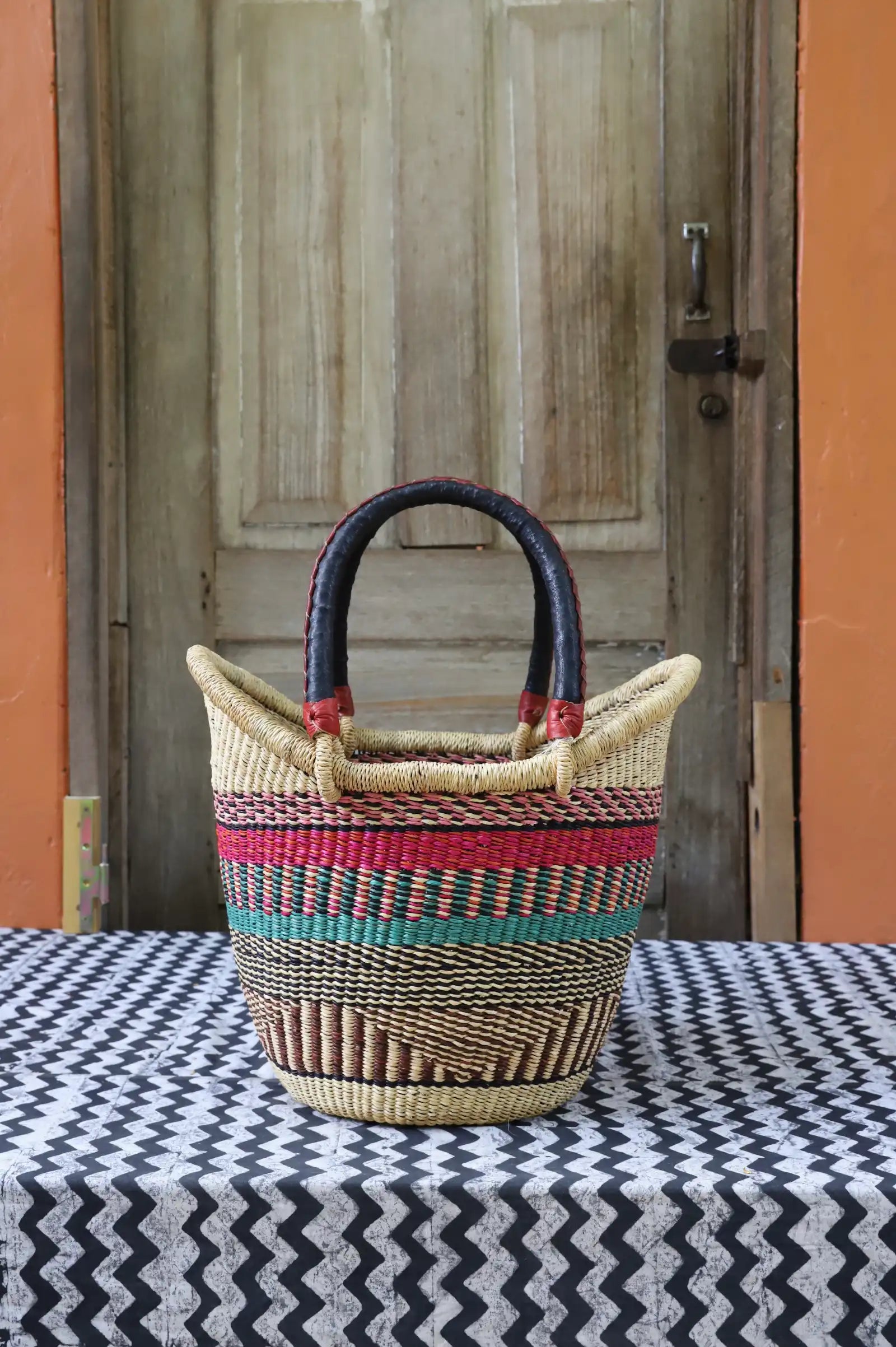 Nyariga Shopping Basket (Medium) by Sophia Adagaam